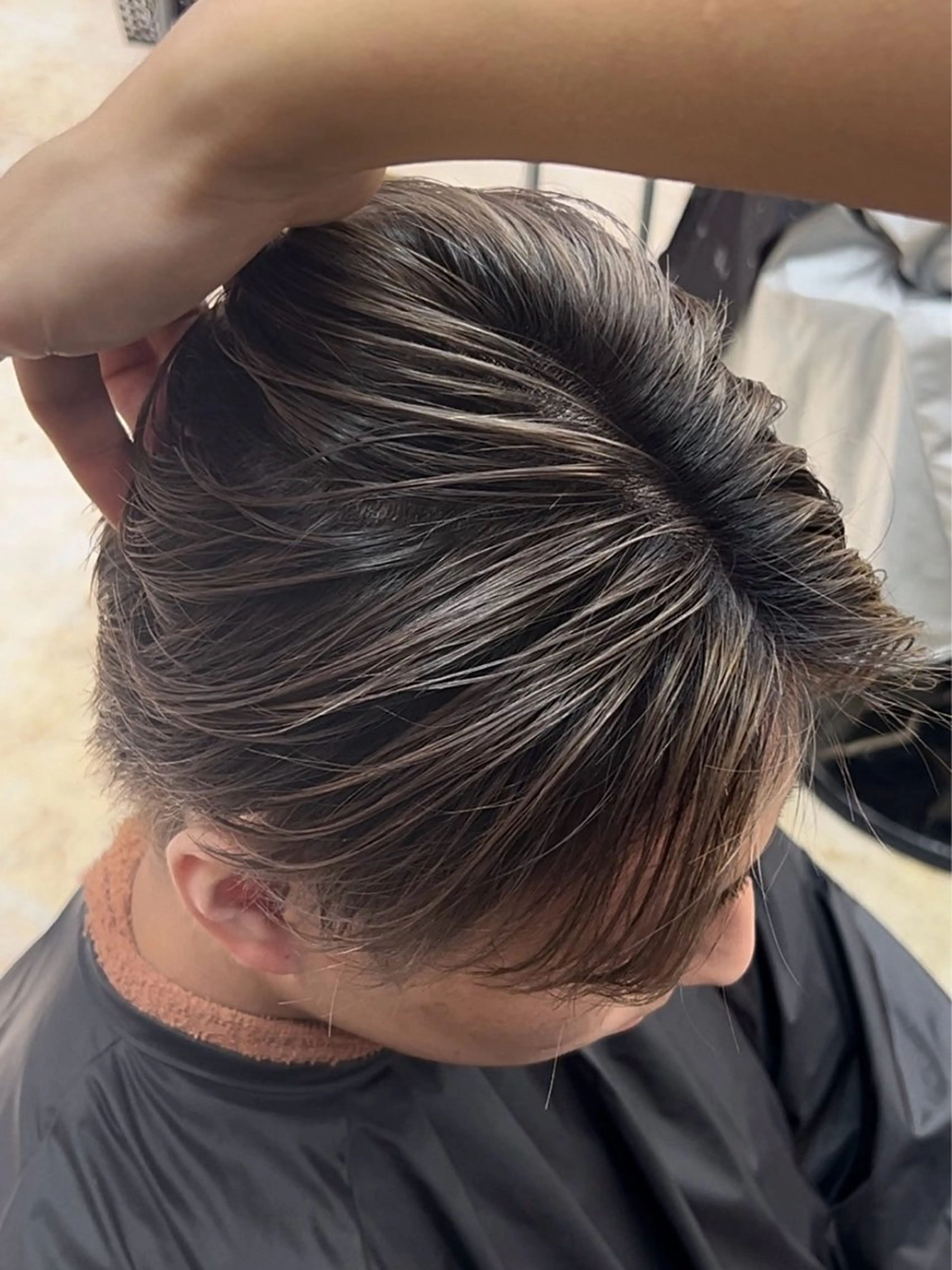 カラー 💖難波レイヤー カット💖ツバサのヘアスタイル