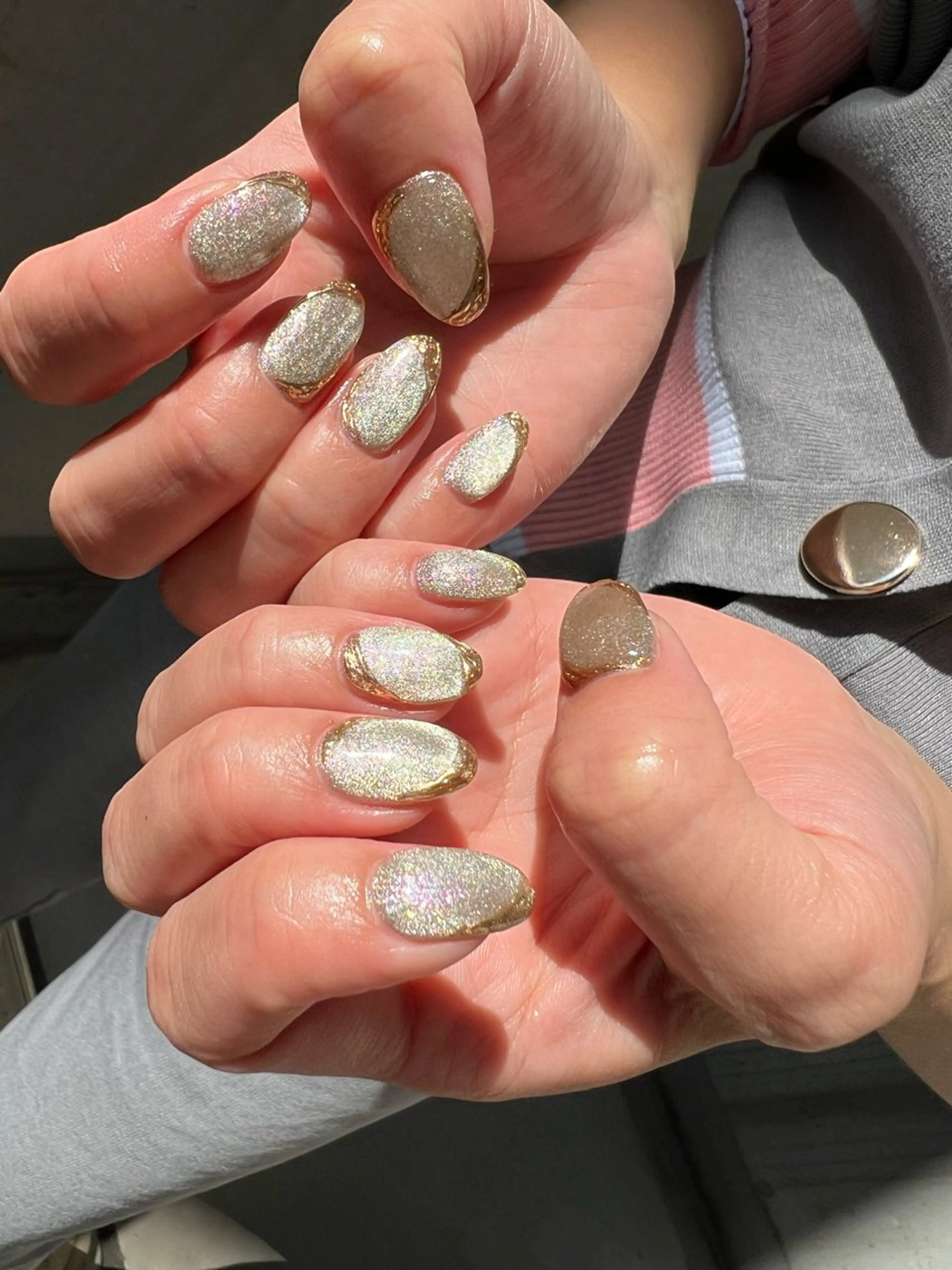 ネイル マグネットネイル 持ち込み ニュアンスネイル ハンドネイル ハンドケア Charme. NOBUKOのネイルデザイン