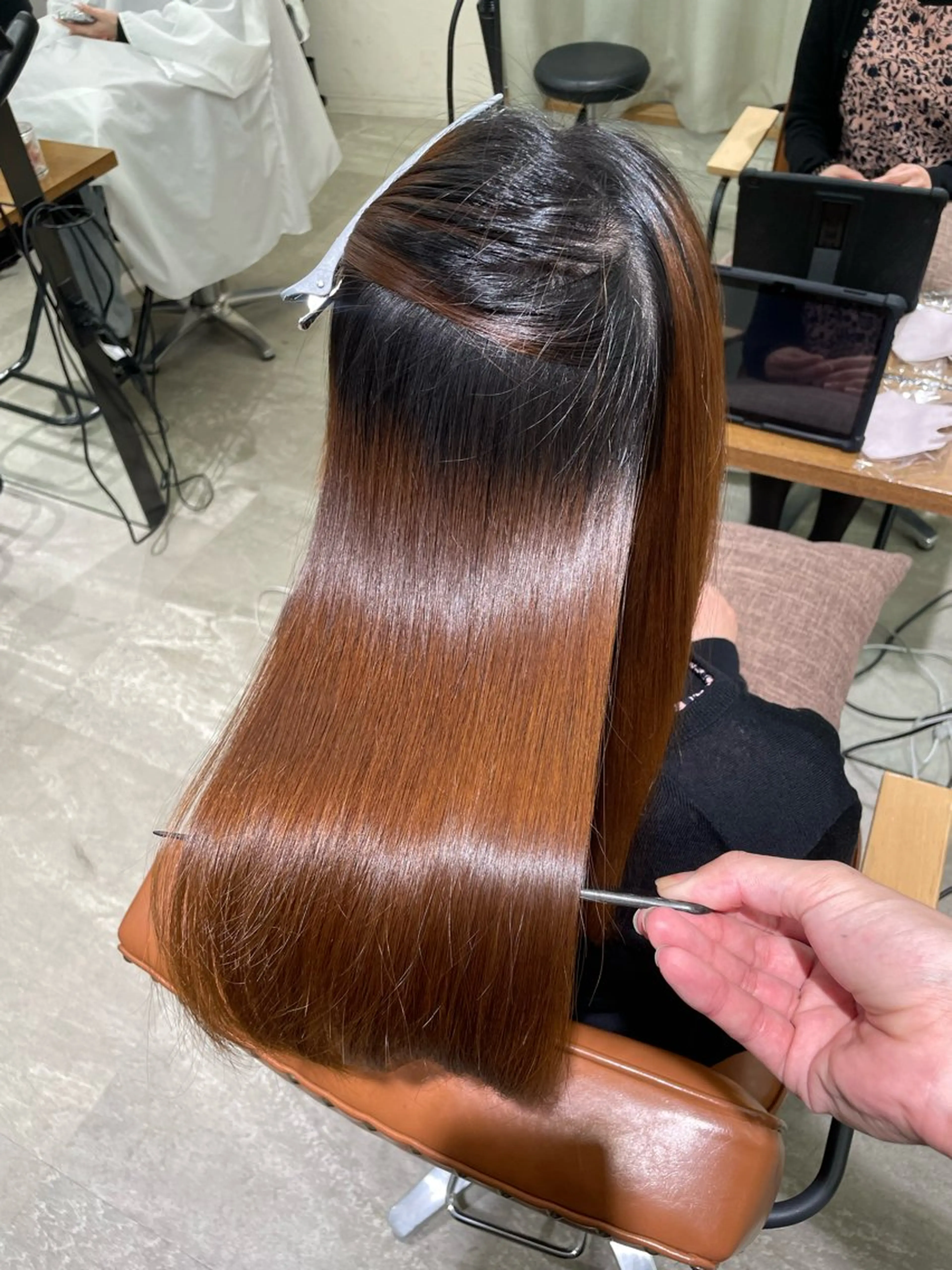 ロング 髪質改善🤍艶カラー ゆいのヘアスタイル