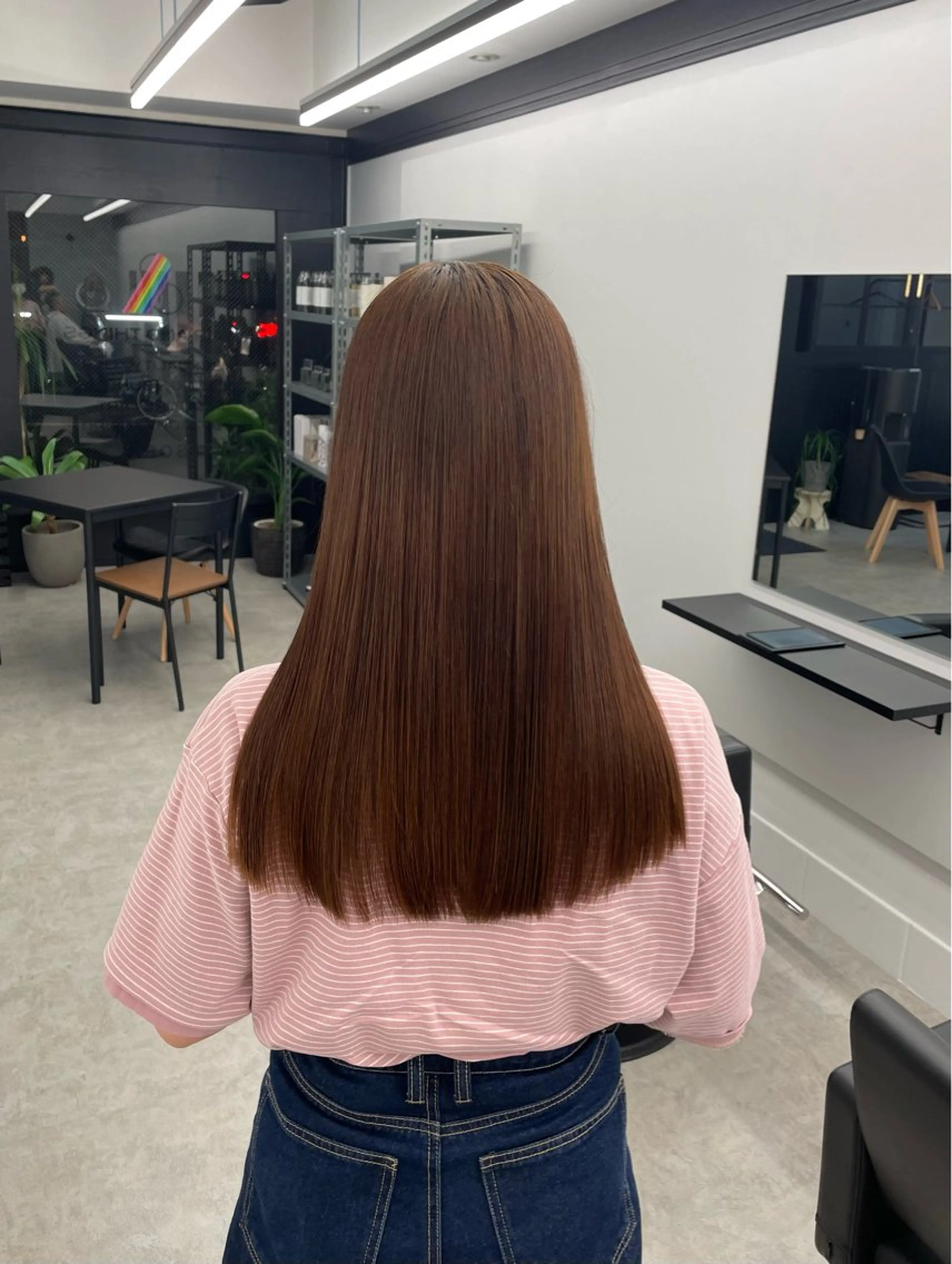 ロング ヘアカラー カット モデル募集/ホノカのヘアスタイル