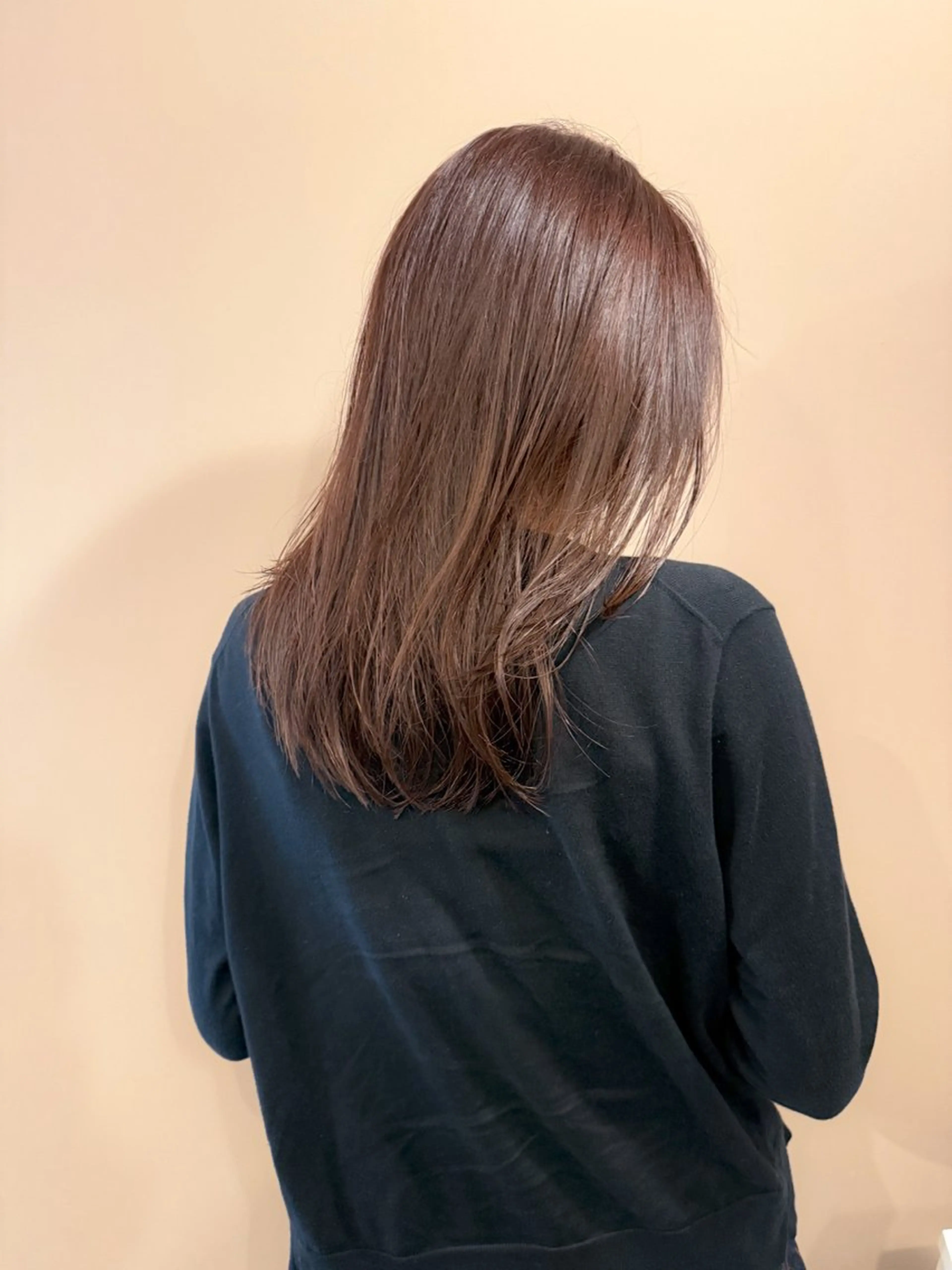 ロング カラー 艶髪ブリーチ 永井竜也のヘアスタイル