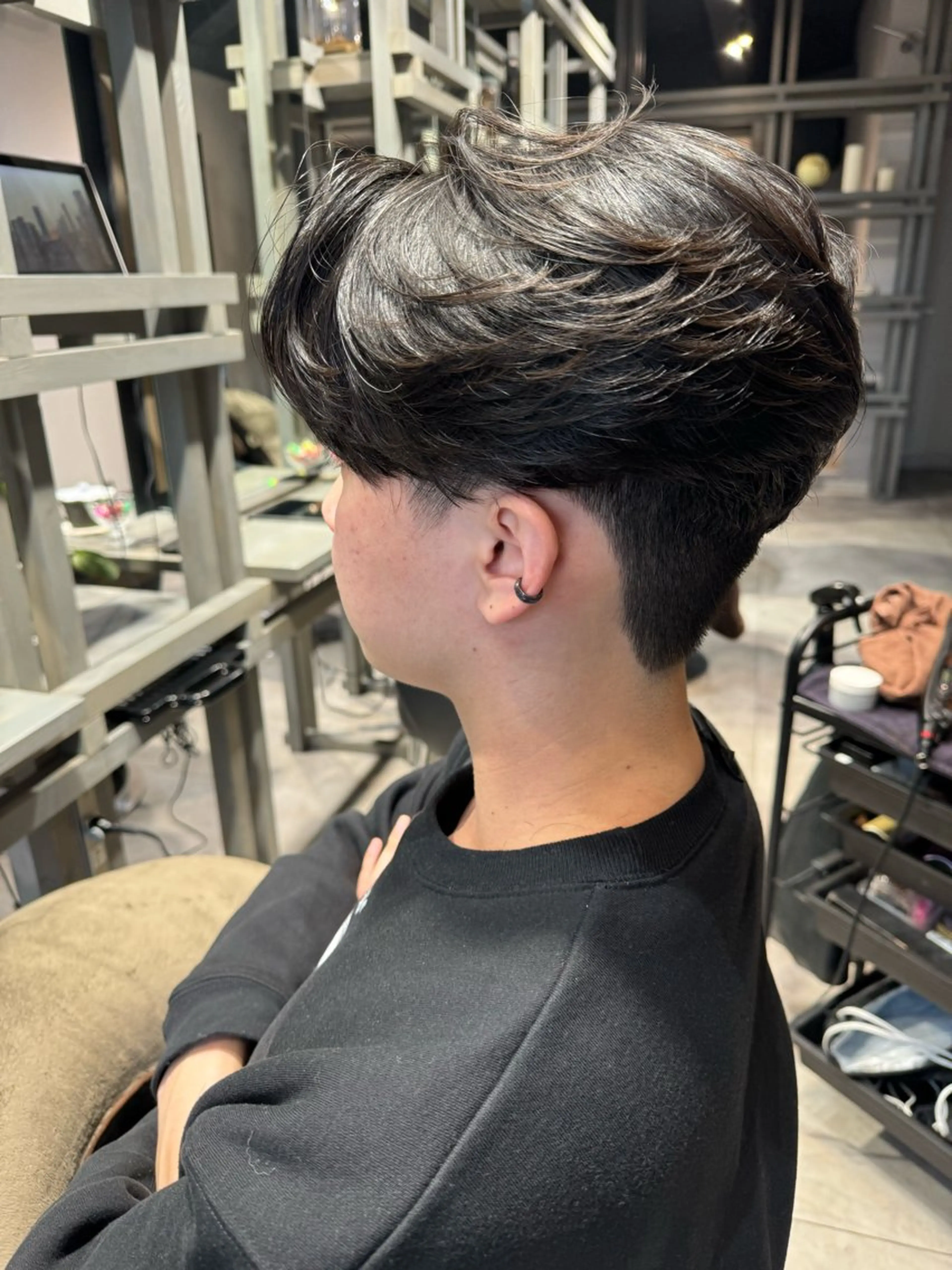パーマ メンズ メンズパーマ ニュアンスパーマ カット パーマ Dxxxx III所属・女性目線の大人 メンズ*Ayakaのヘアスタイル