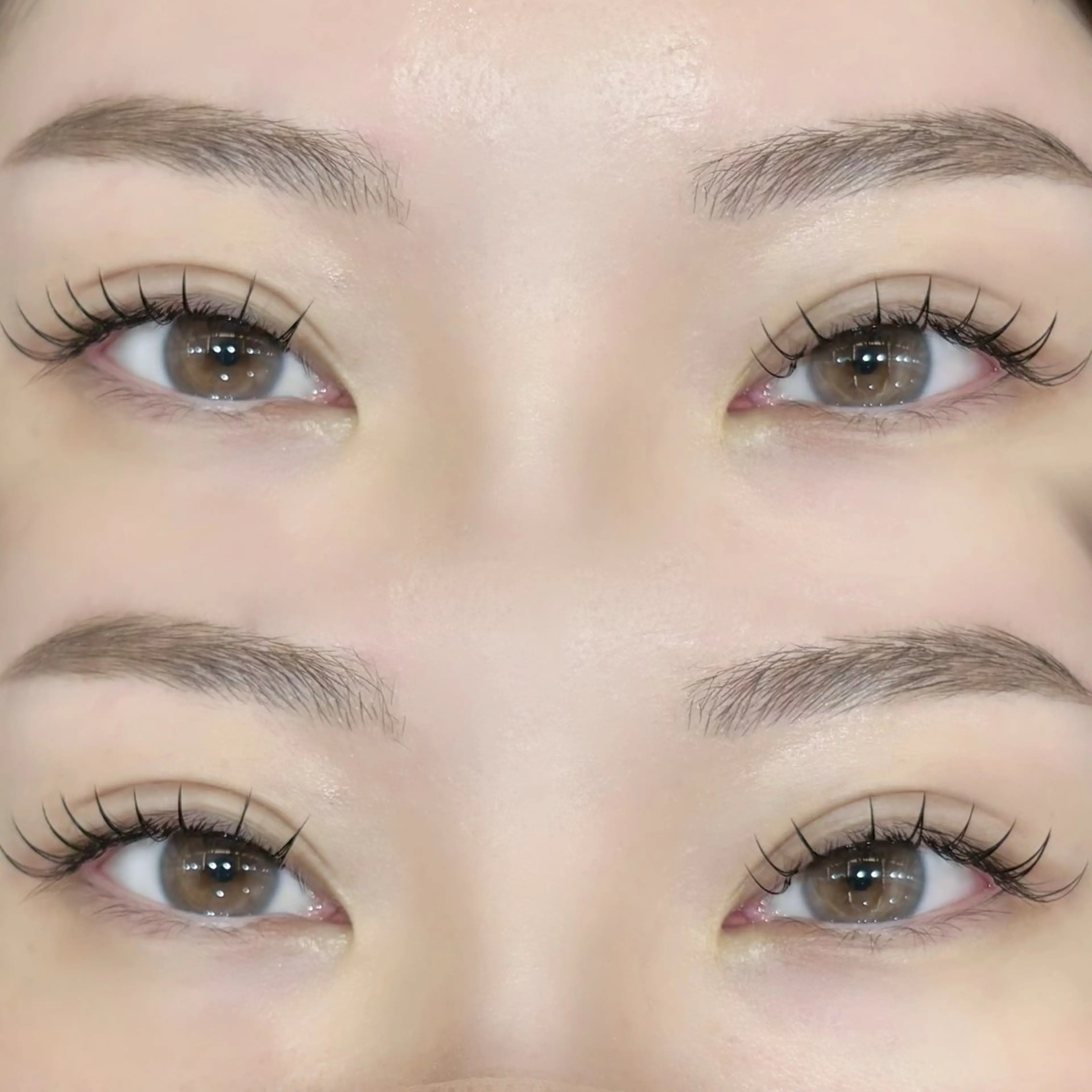 フラット80本(カラー・オフ無料)+美眉アイブロウの写真