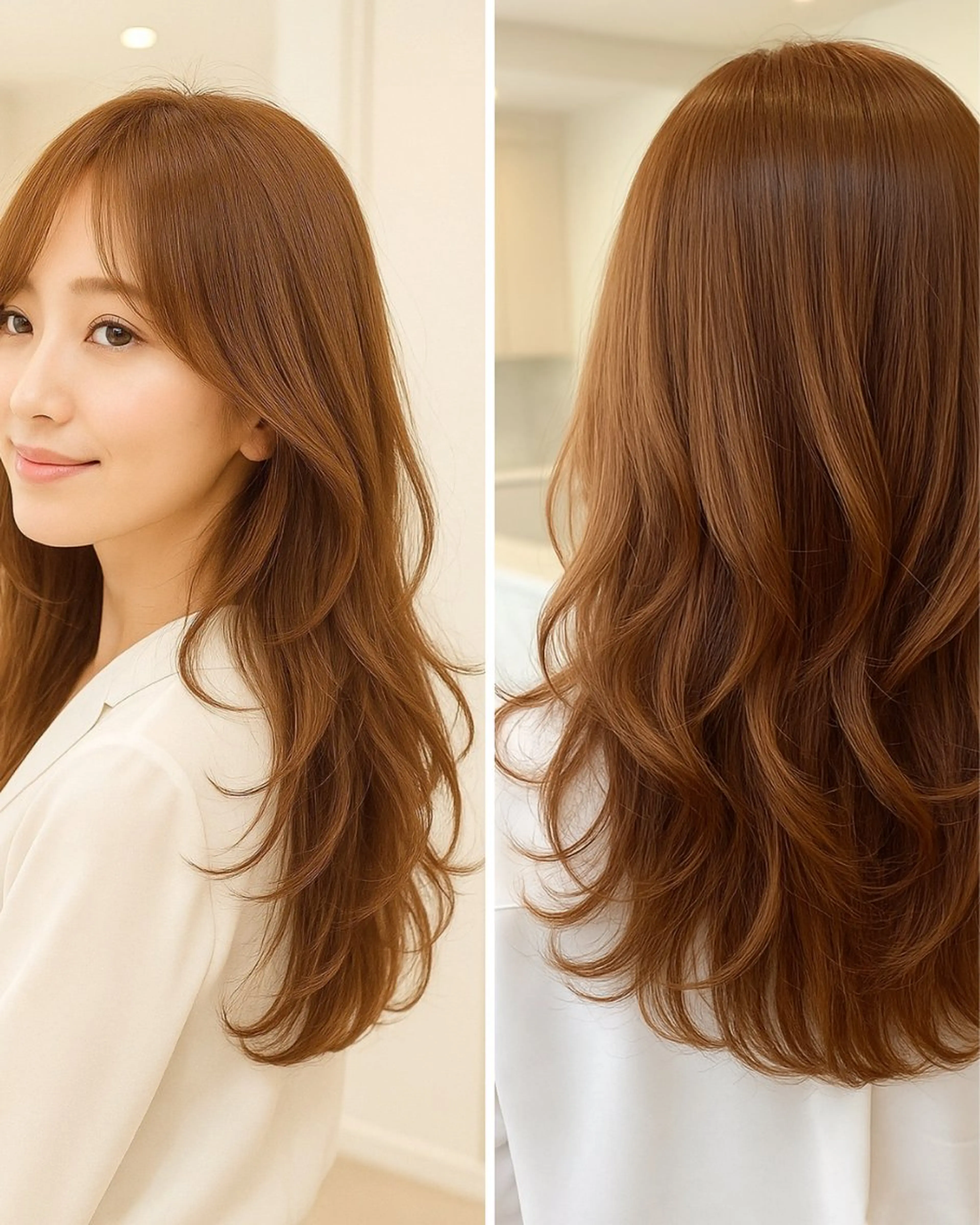 ロング パーマ 清水 倫のヘアスタイル