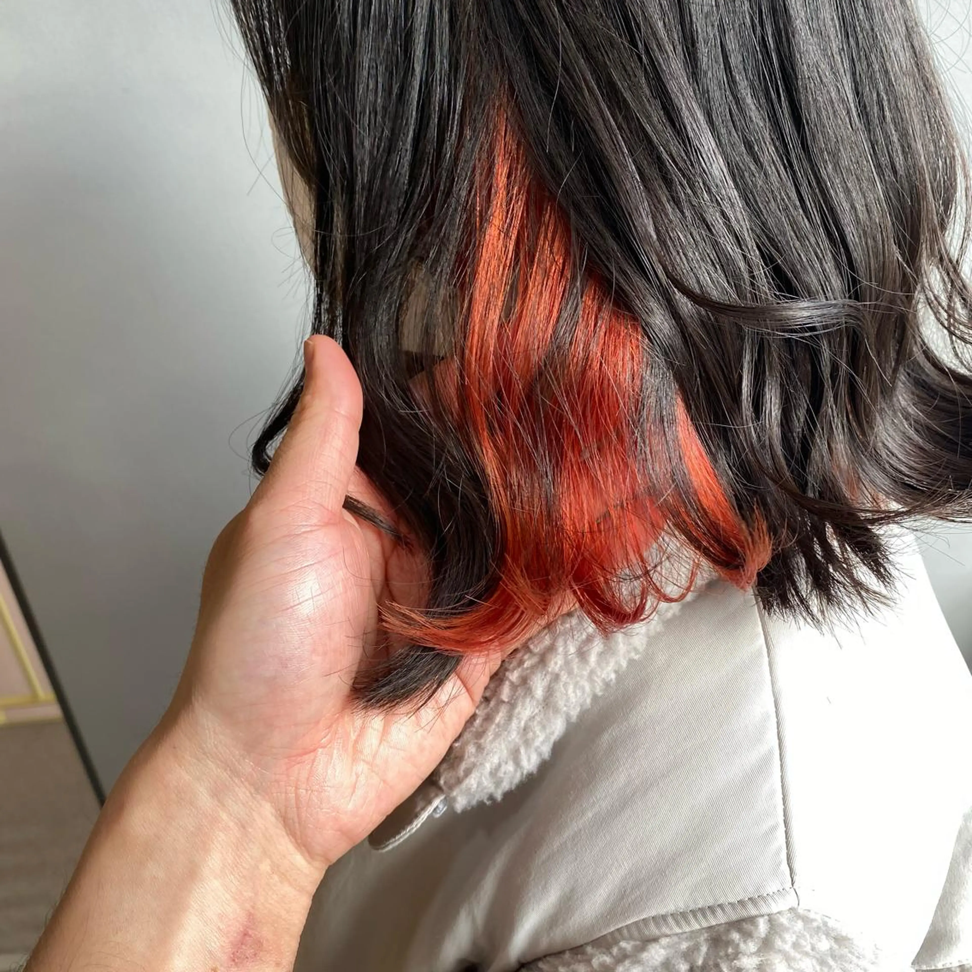 ミディアム カラー ブリーチ ヘアカラー 🪐SOURCE 塚口 シマブクロ🪐のヘアスタイル