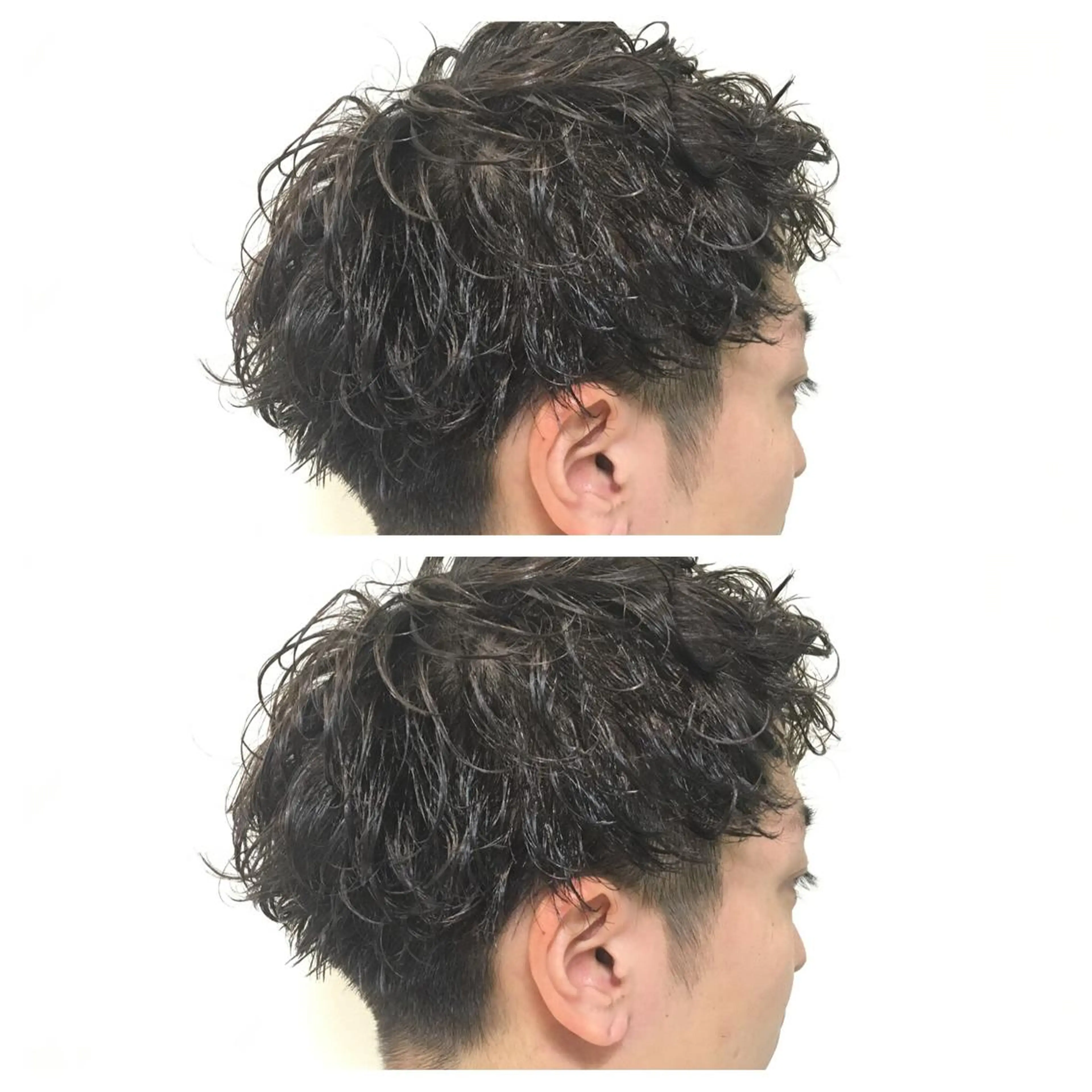 ショート パーマ メンズ カット サトウ レンマのヘアスタイル