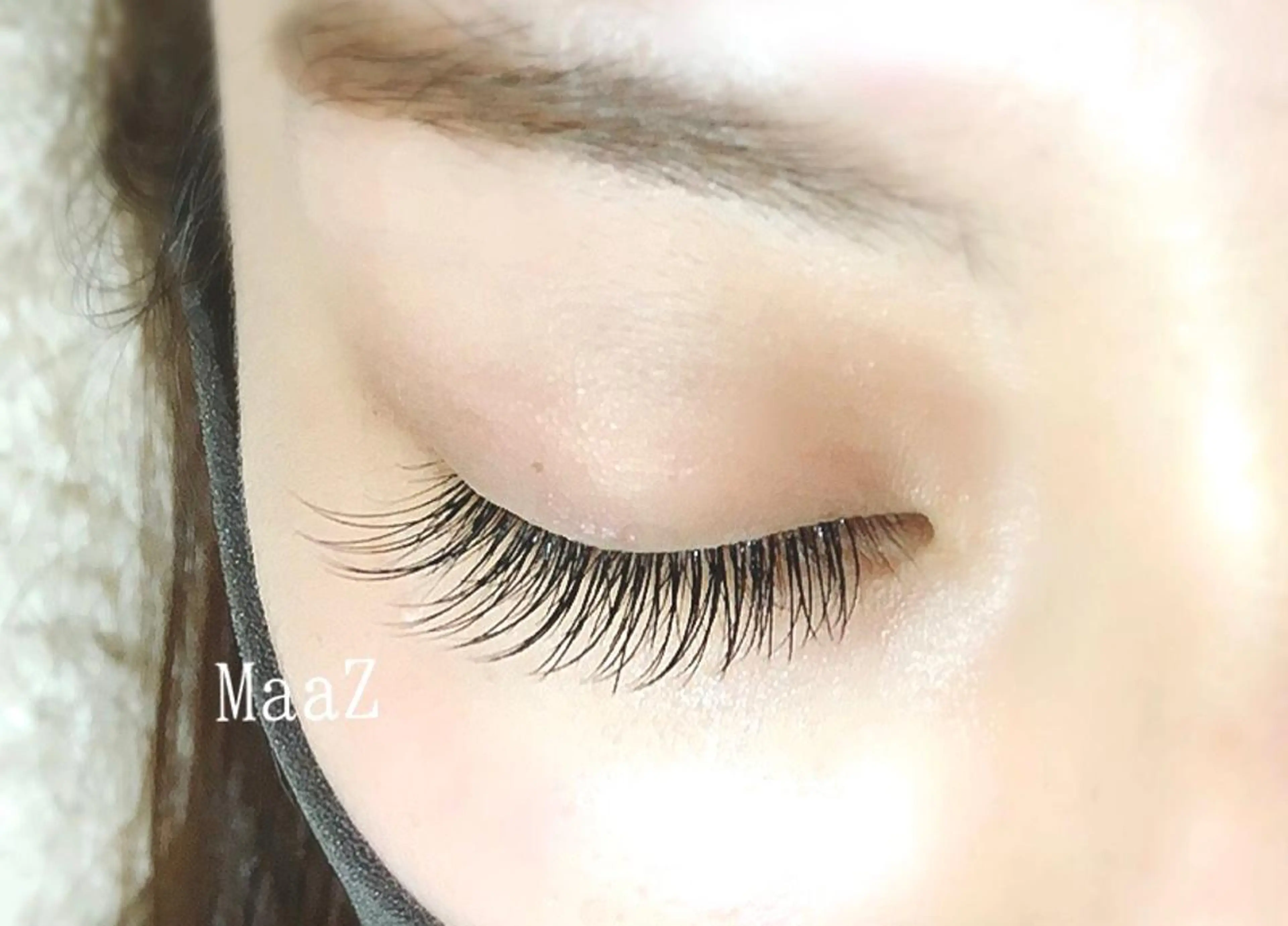 マツエク・マツパ フラットラッシュ eyelashsalon ANZU.所属・アイラッシュサロン ANZU.のマツエク・マツパデザイン
