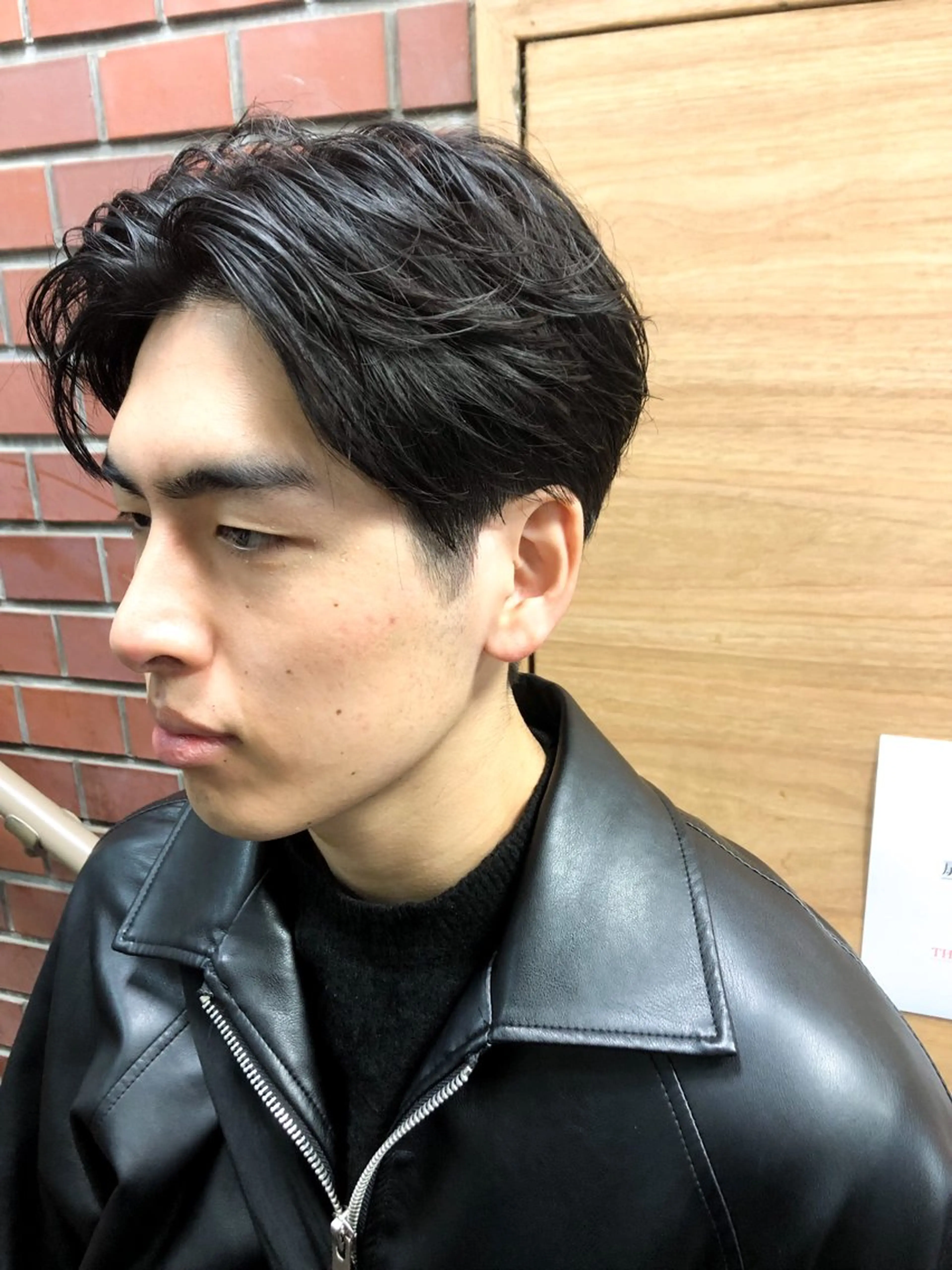 パーマ ヘアアレンジ メンズ メンズパーマ カット パーマ トリートメント ヘアセット 栗原 侑也のヘアスタイル