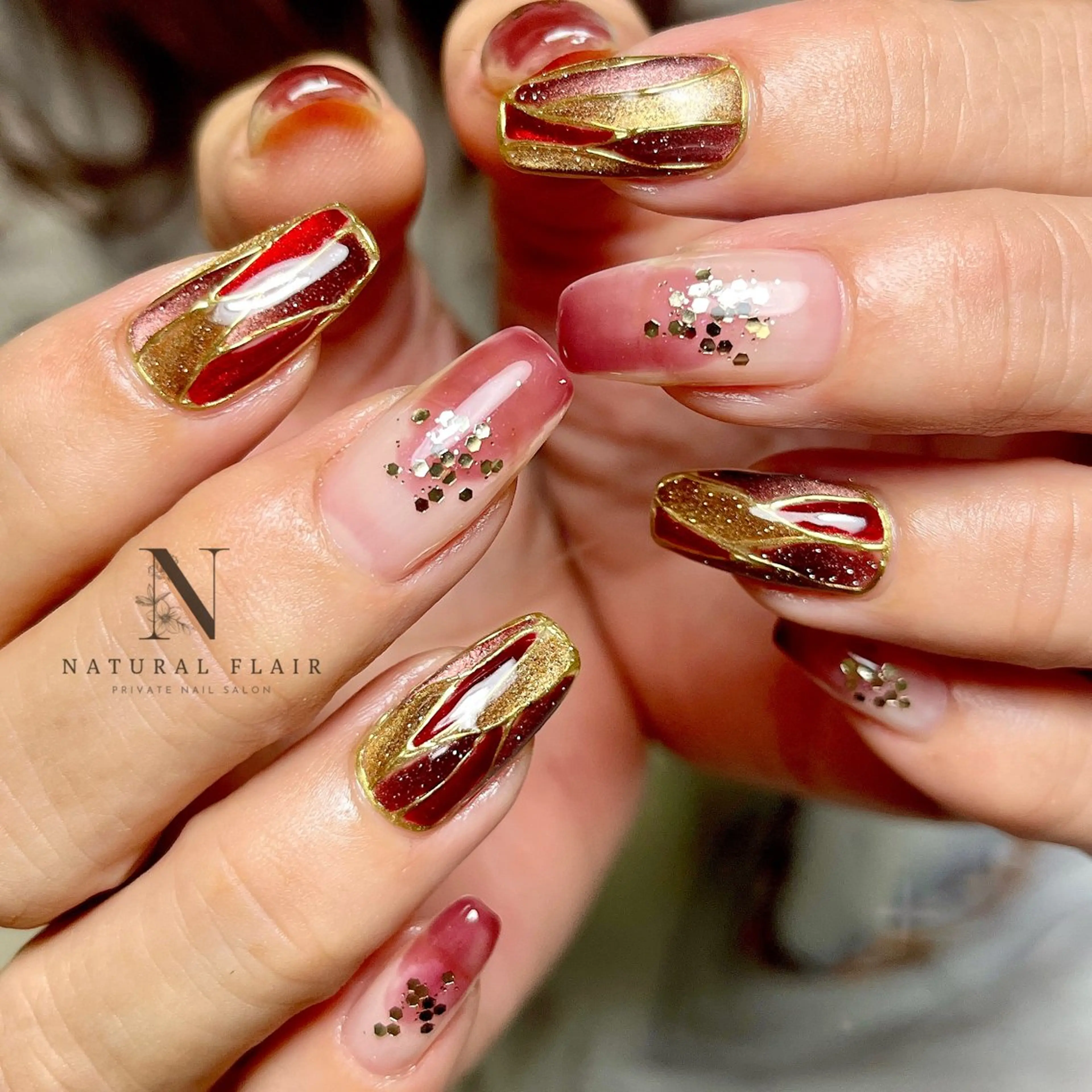 ネイル ハンドネイル natural flairのネイルデザイン