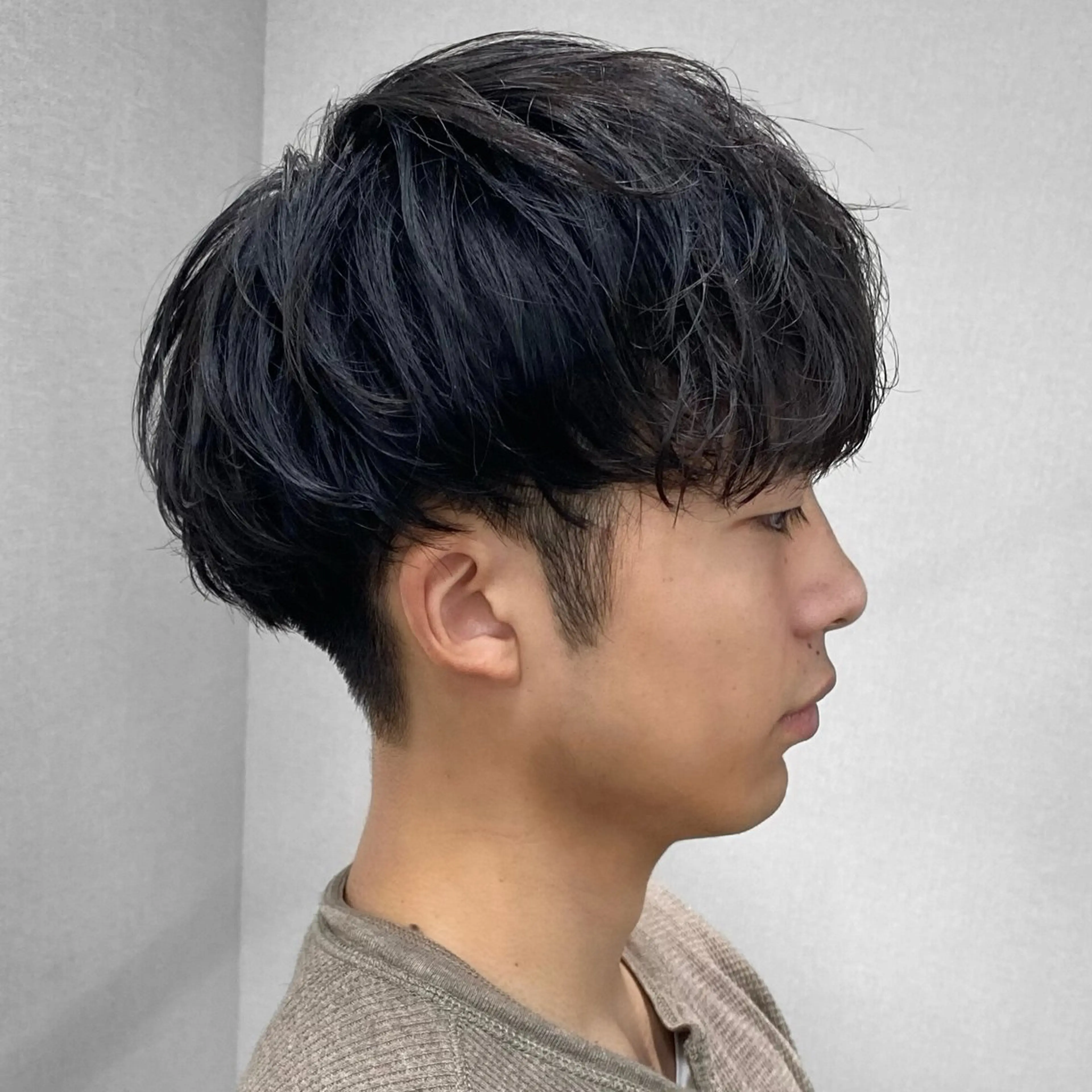 ⭐️流行りのパーマ⭐️【メンズマッシュ➕ニュアンスパーマ／シャドーパーマ】の写真