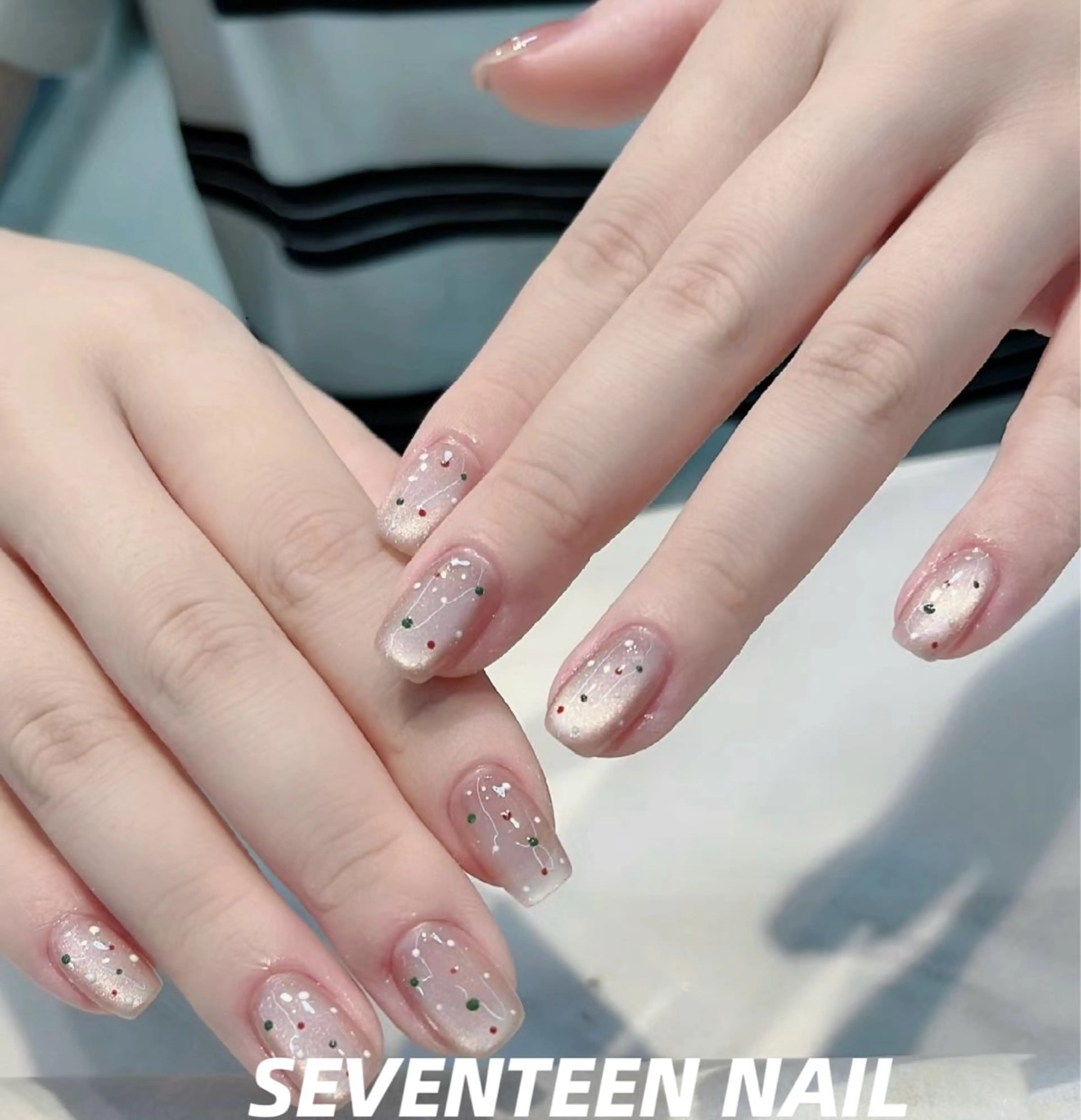 ネイル マグネットネイル seventeen nail高田馬場店のネイルデザイン