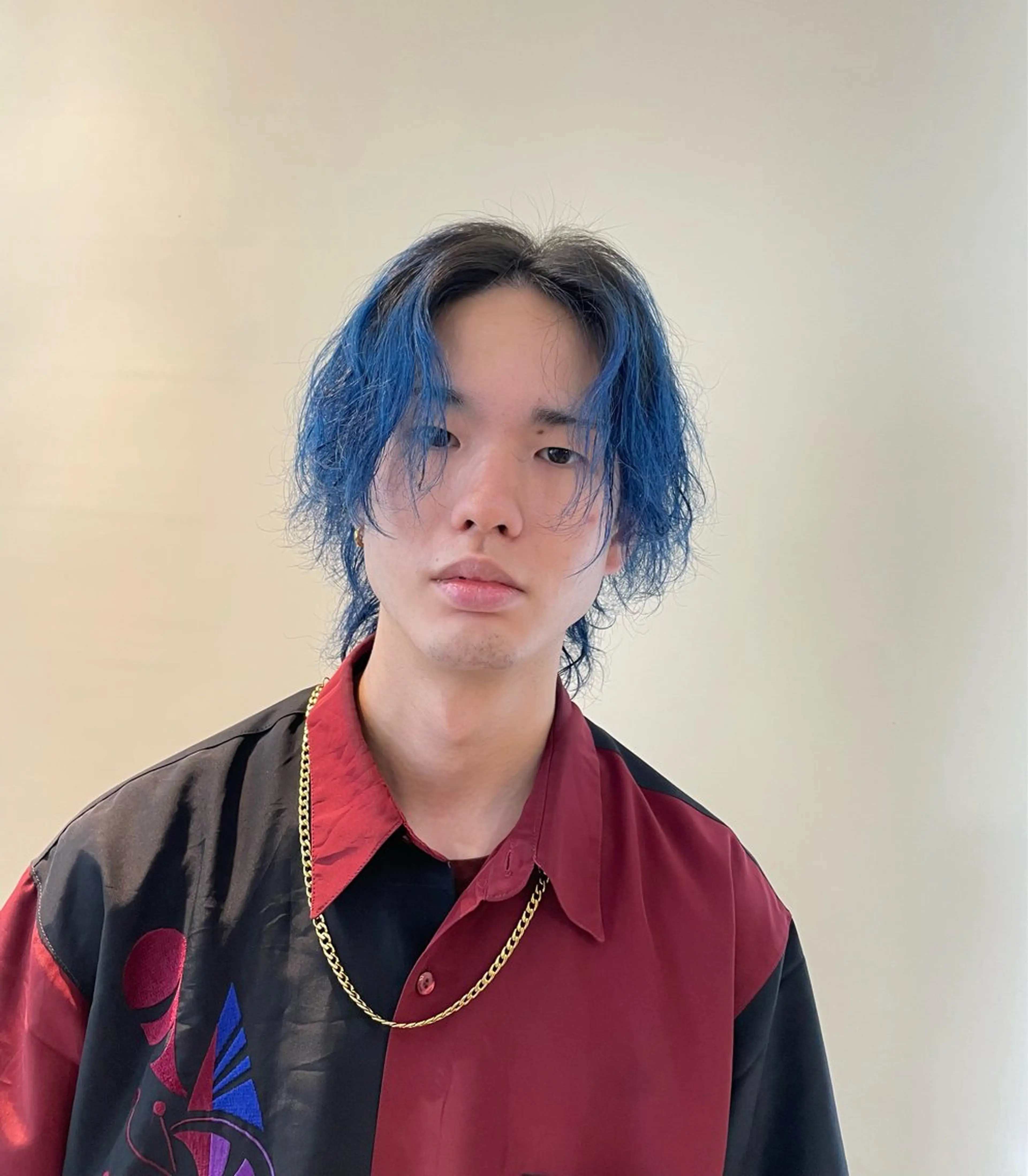 ショート カラー メンズ ヘアカラー noa hair  design所属・noa 小山莉々のヘアスタイル