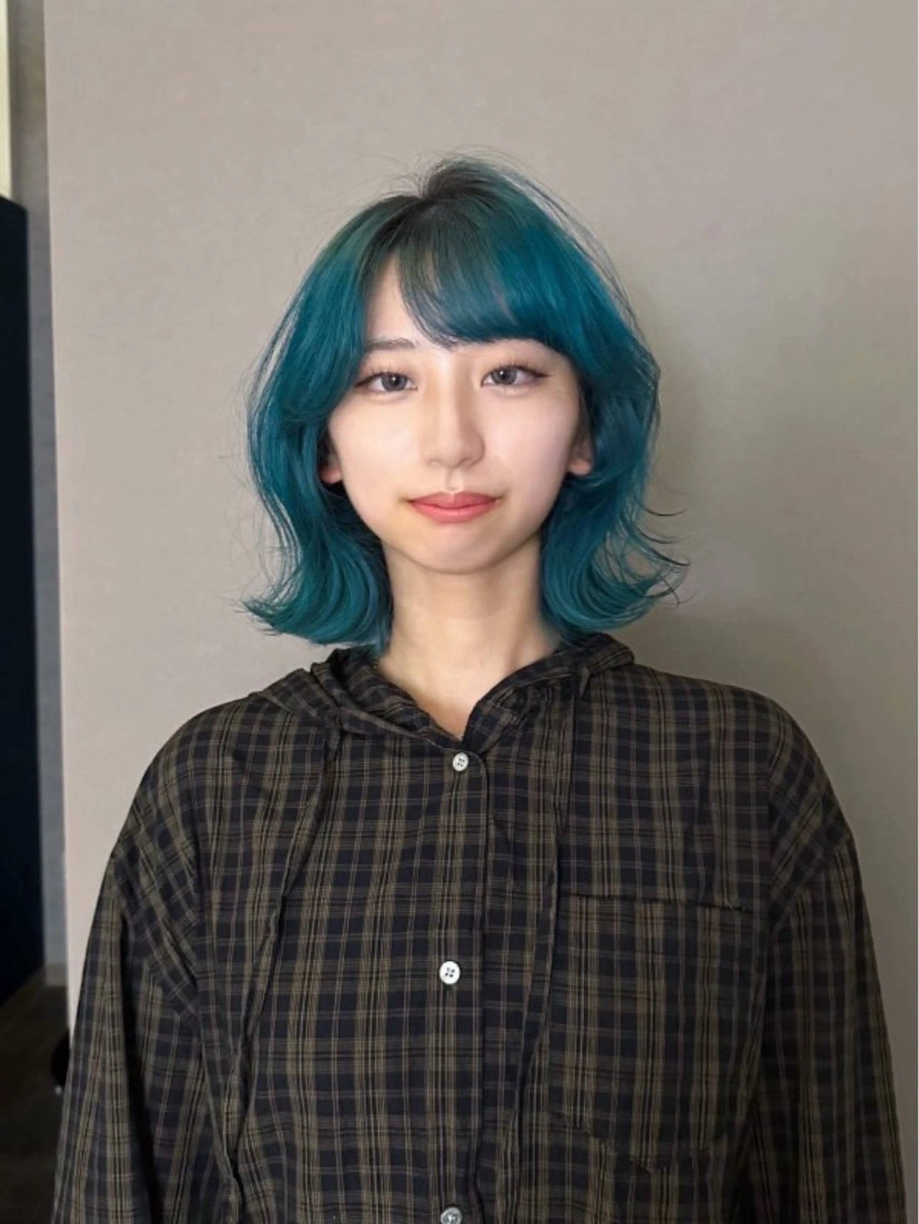 ミディアム カラー ヘアカラー OPShair所属・sion ✰デザインカラーのヘアスタイル