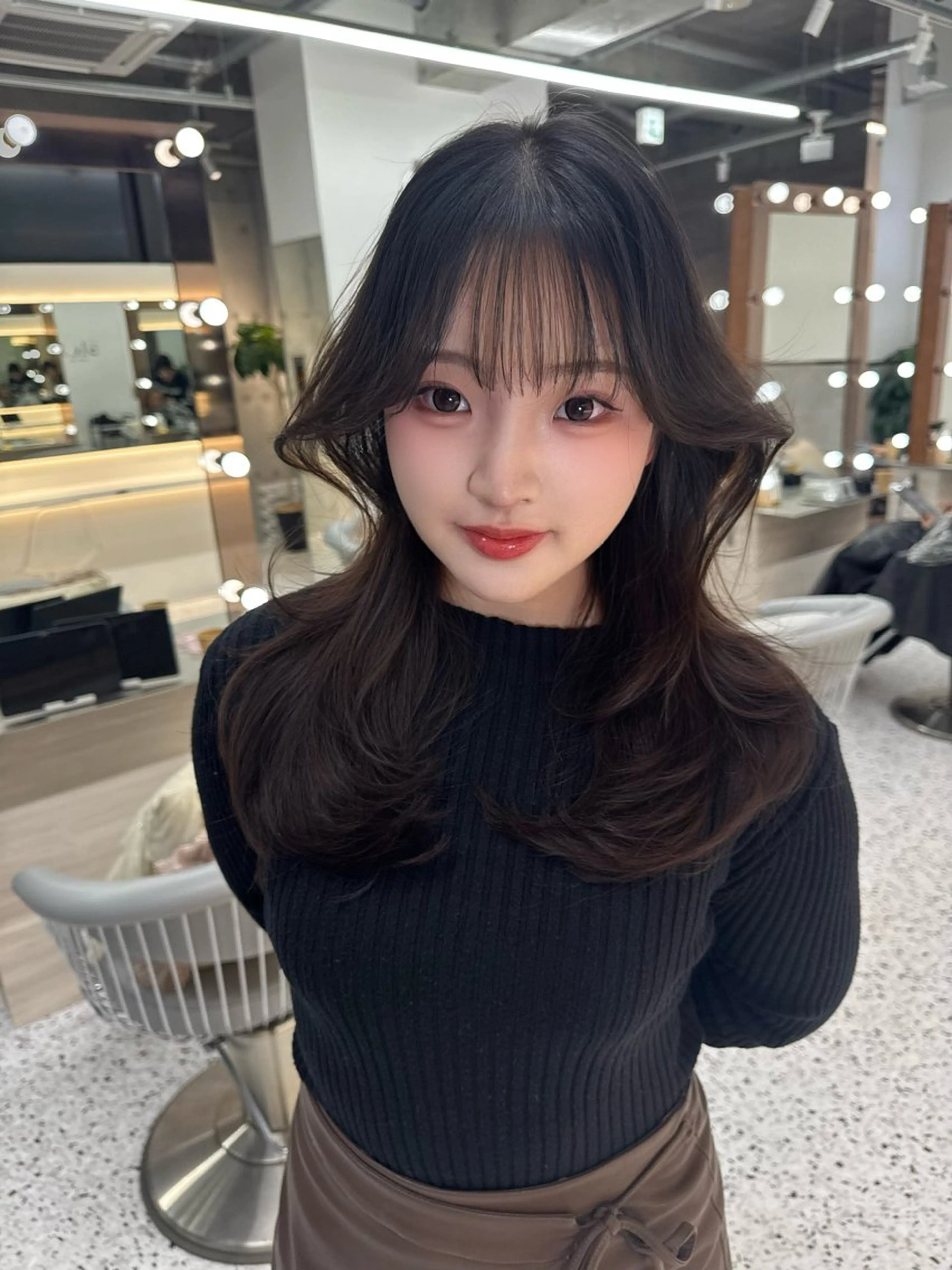 ロング カラー カット ヘアカラー トリートメント レイヤー/髪質改善 熊本🥇の美容師のヘアスタイル