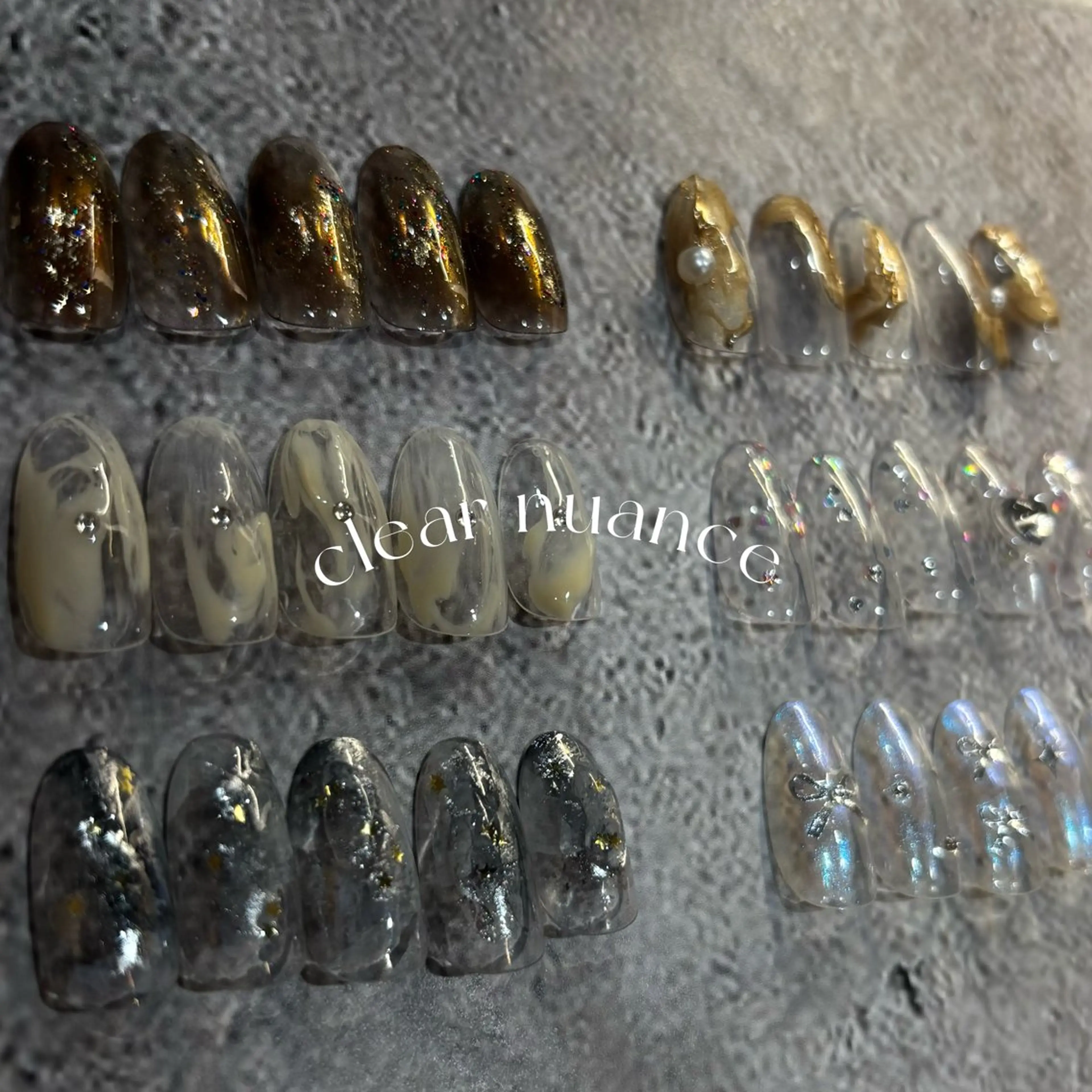 🌰秋におすすめ🍂定額クリアニュアンス【オフあり】パラジェル使用の写真