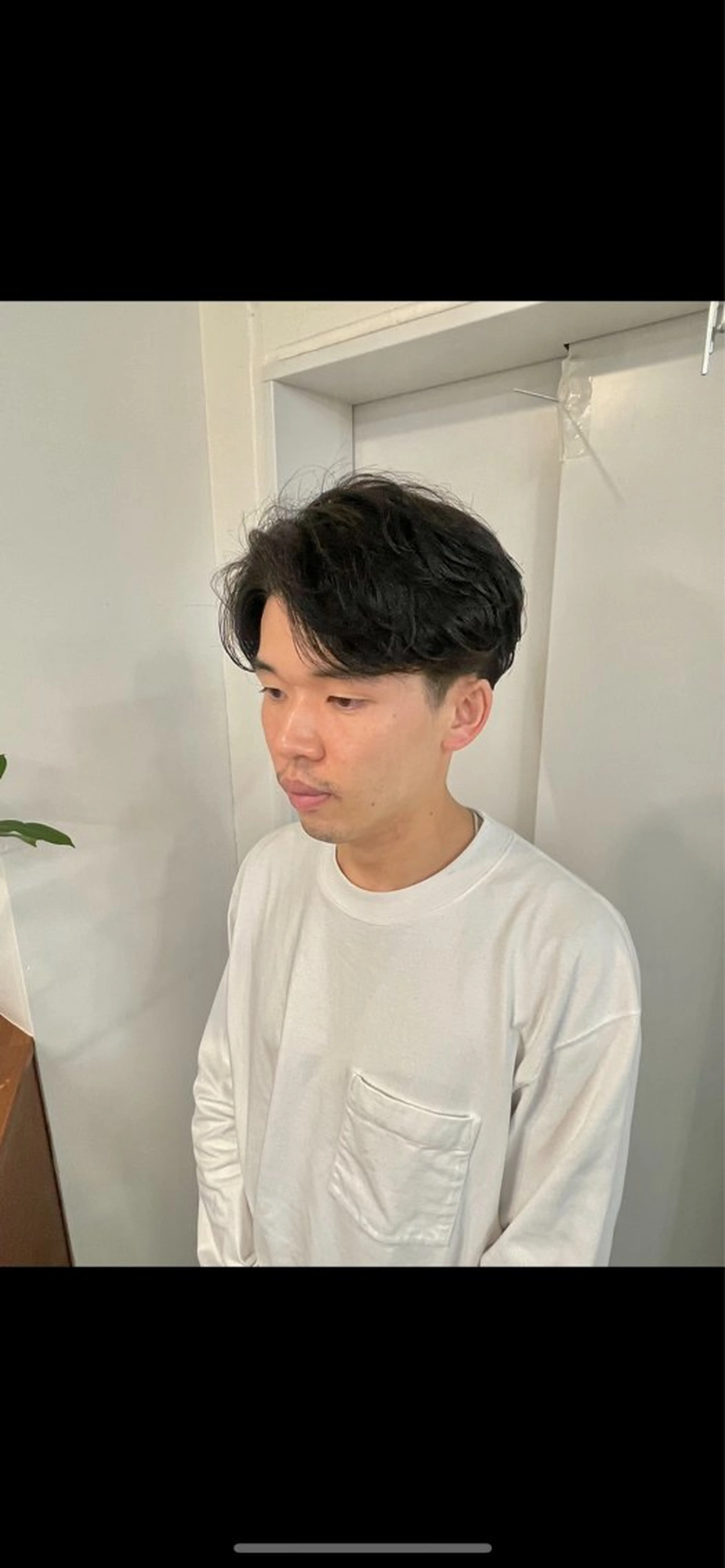 メンズ メンズパーマ hana✂︎メンズ ニュアンスパーマのヘアスタイル