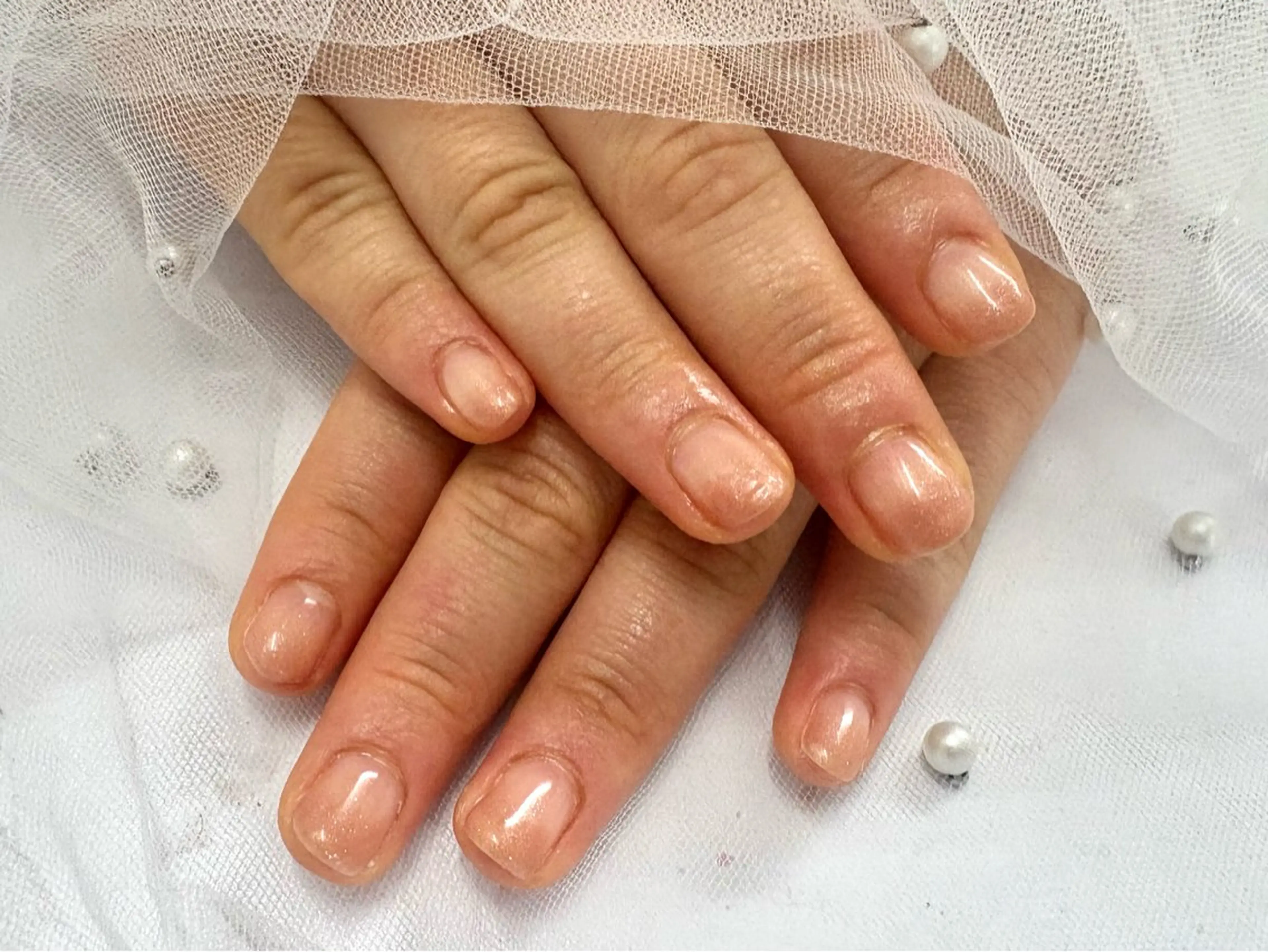ネイル グラデーション ラメ(グリッター) Kawazoe Nanaのネイルデザイン