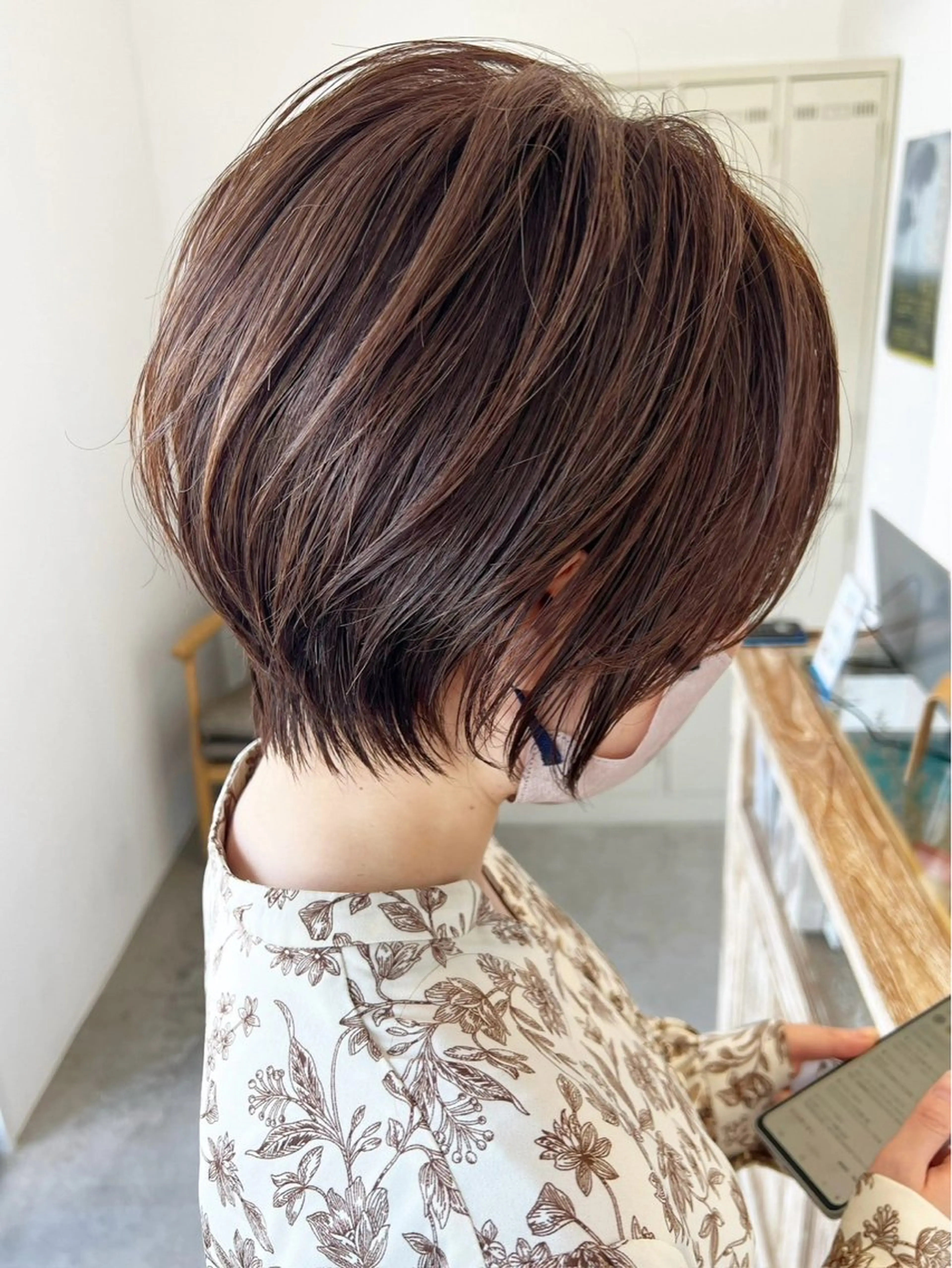 ショート カット ヘアカラー トリートメント 🍀石川尚之🍀 HELIMのヘアスタイル