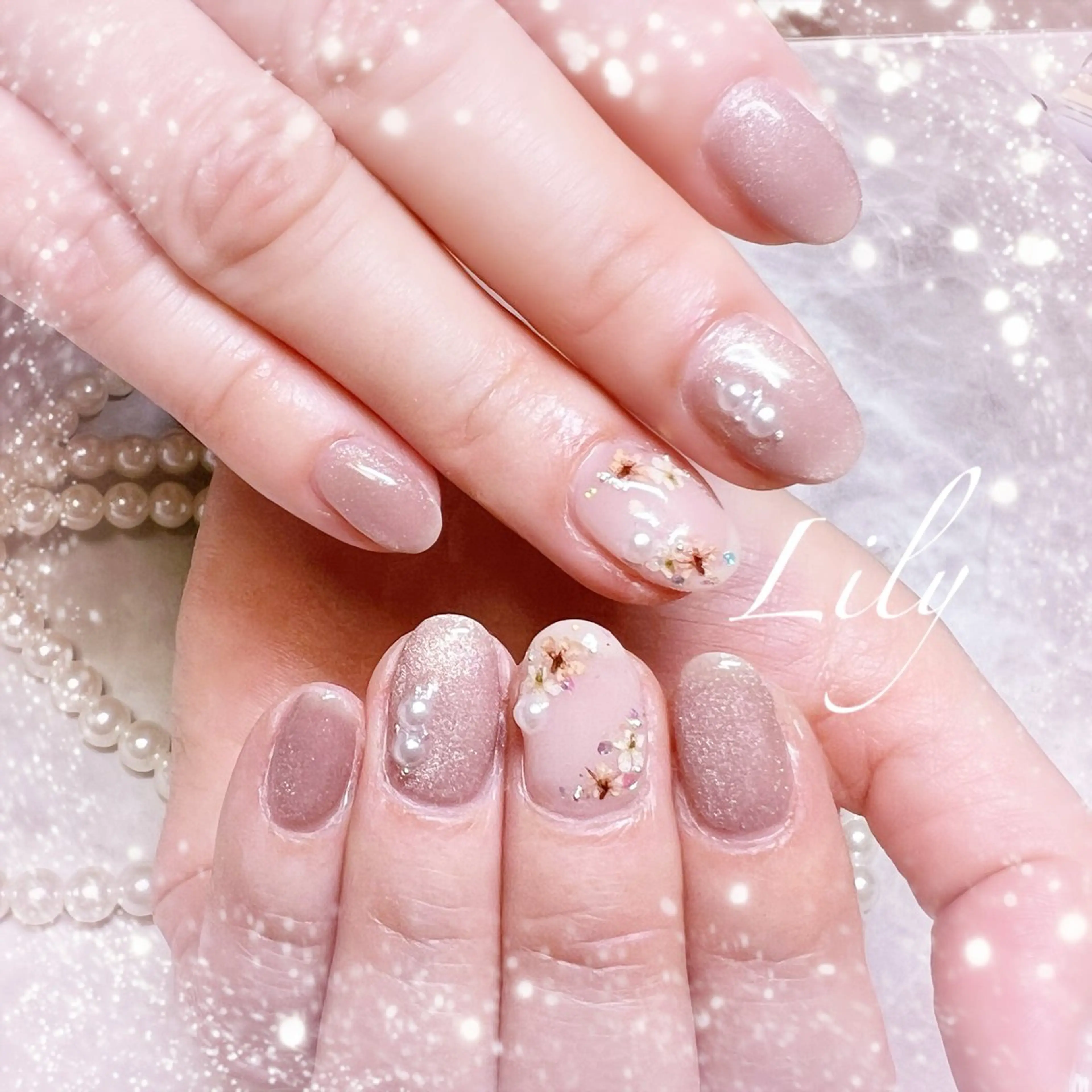 ネイル ハンドネイル Nailsalon Lilyのネイルデザイン