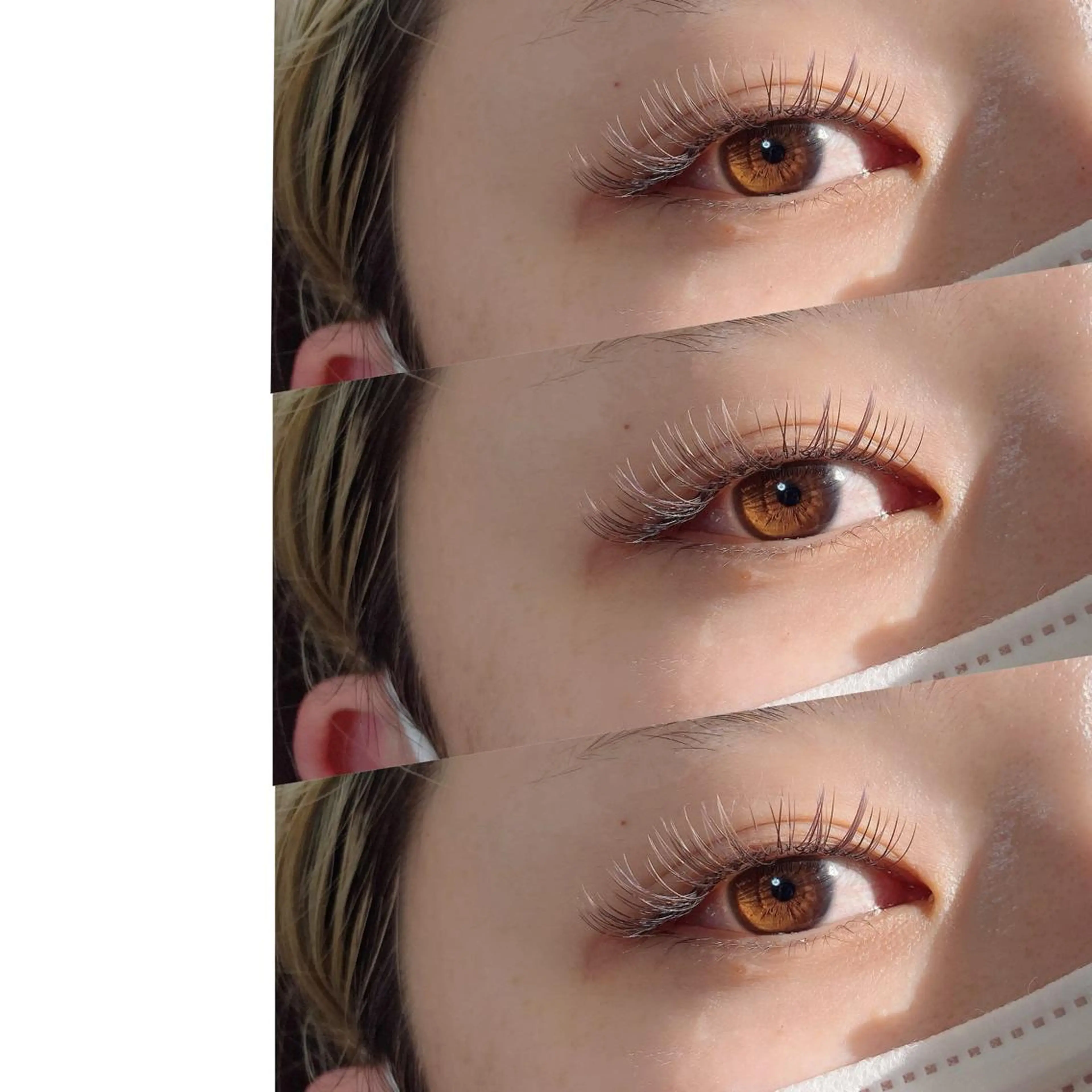 マツエク・マツパ 付け放題 カラーマツエク フラットラッシュ Private  Eyelash Salon Mana所属・川岸 ＊のマツエク・マツパデザイン