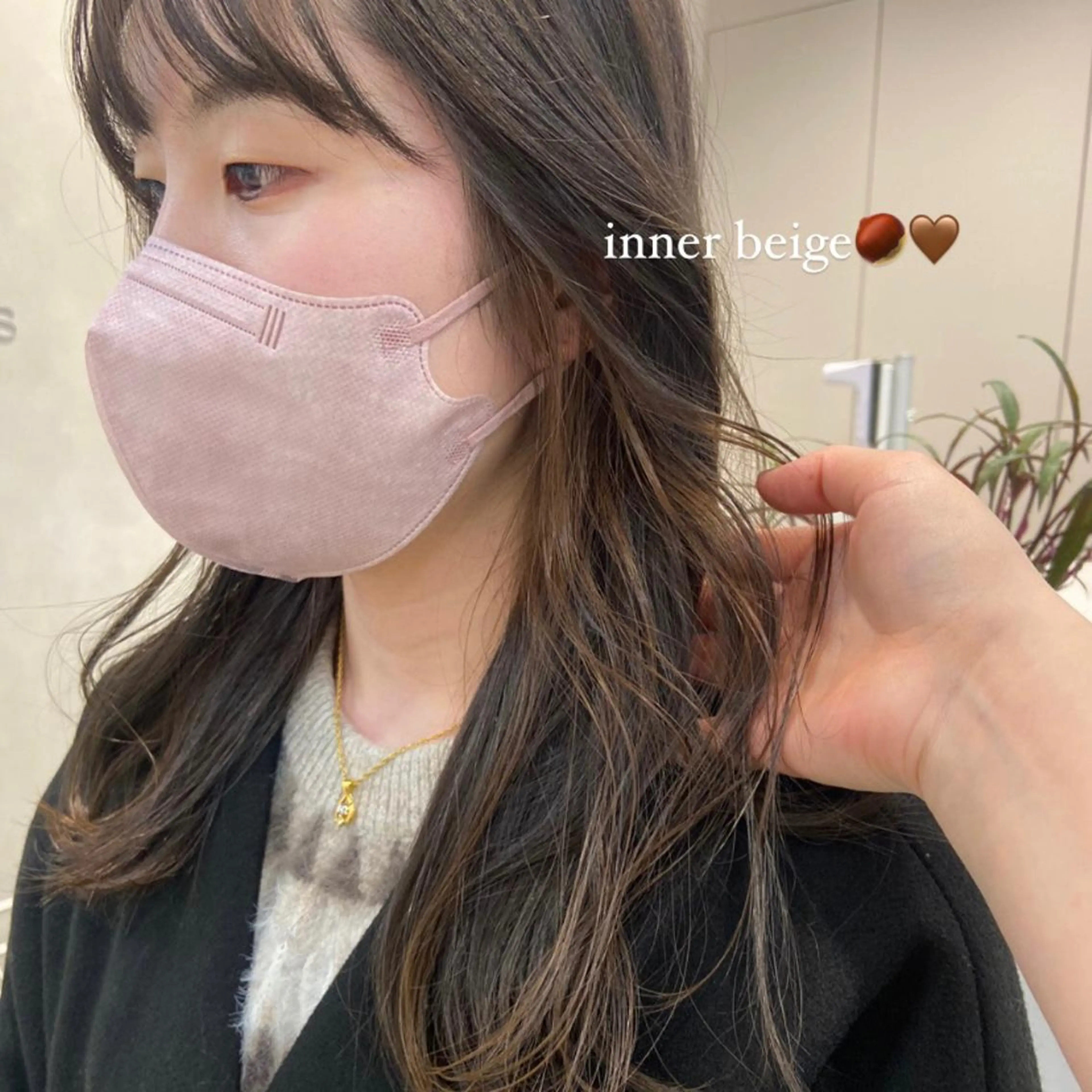 セミロング 青柳美里/ショート カットモデル募集のヘアスタイル