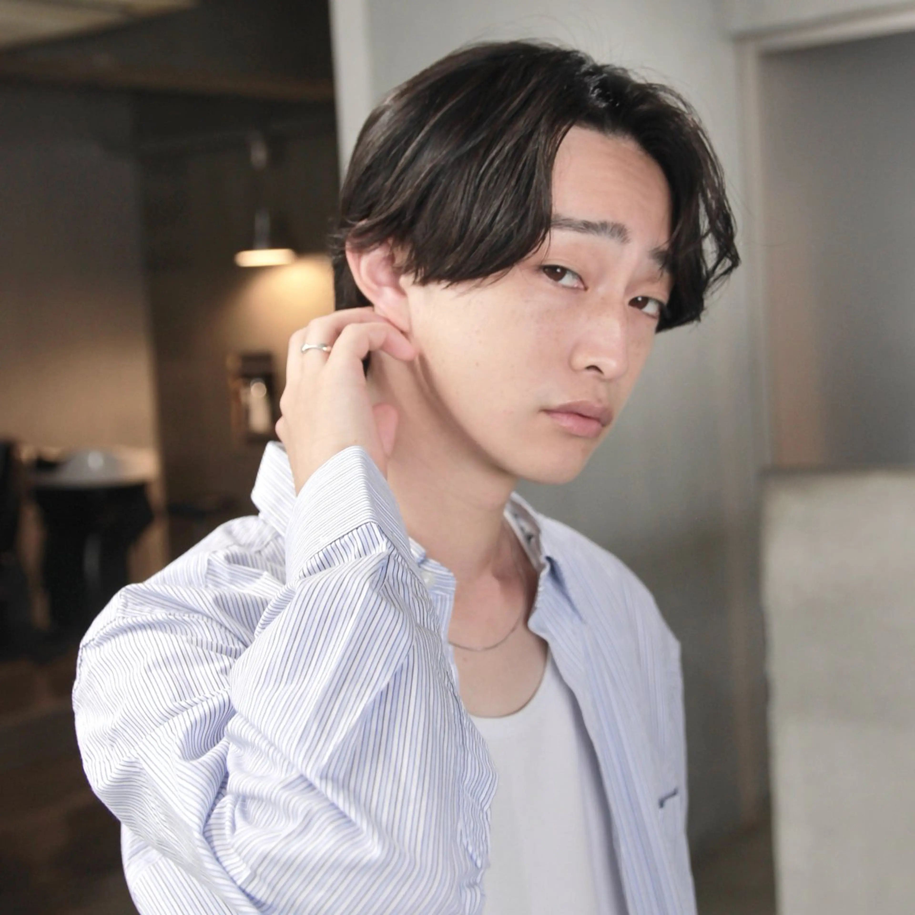 ショート カラー パーマ メンズ カット 縮毛矯正 メンズ/ダブルカラー /パーマ/来栖慧💈のヘアスタイル