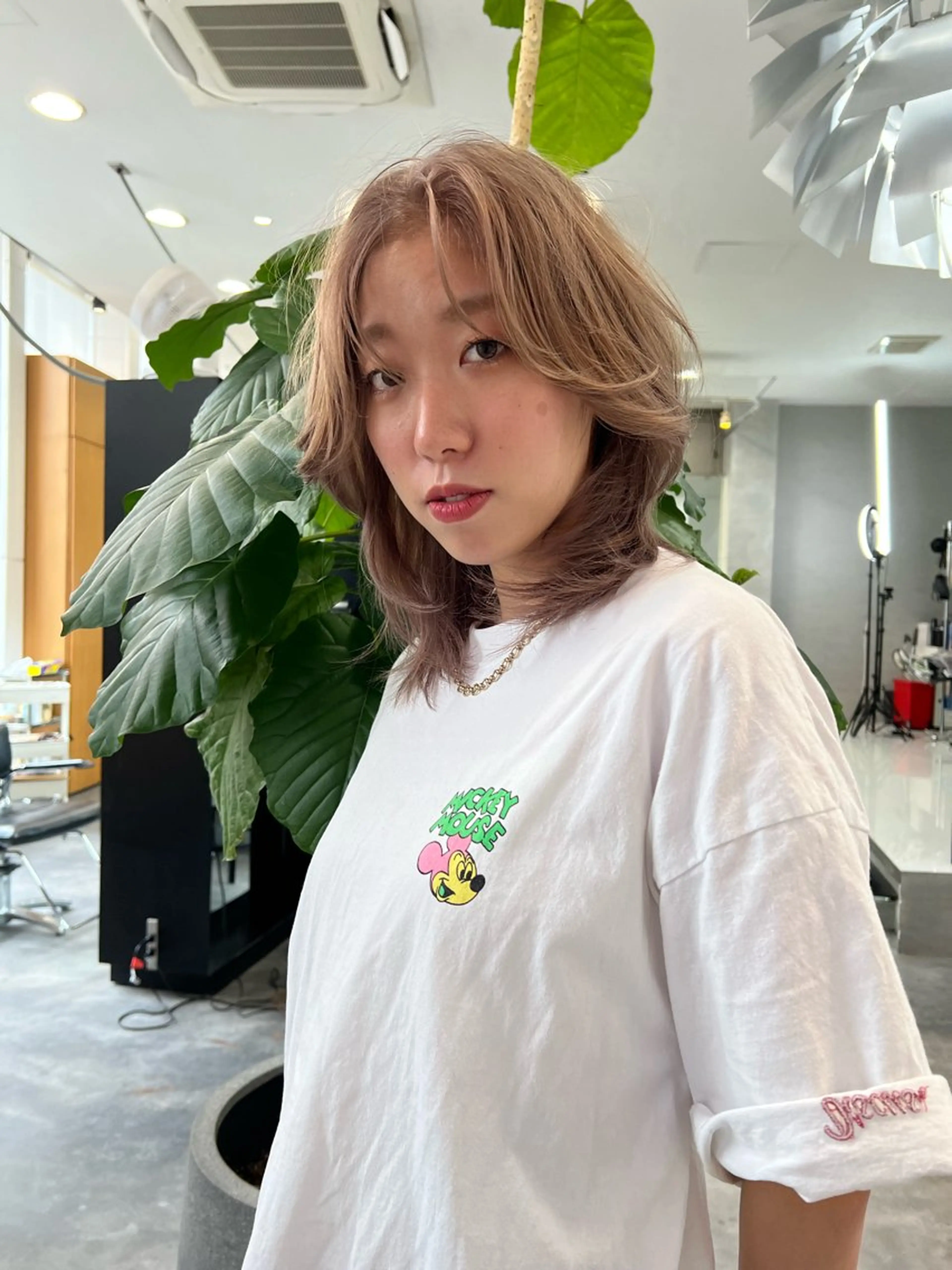 ミディアム RITZY所属・RITZY ヒヨリのヘアスタイル