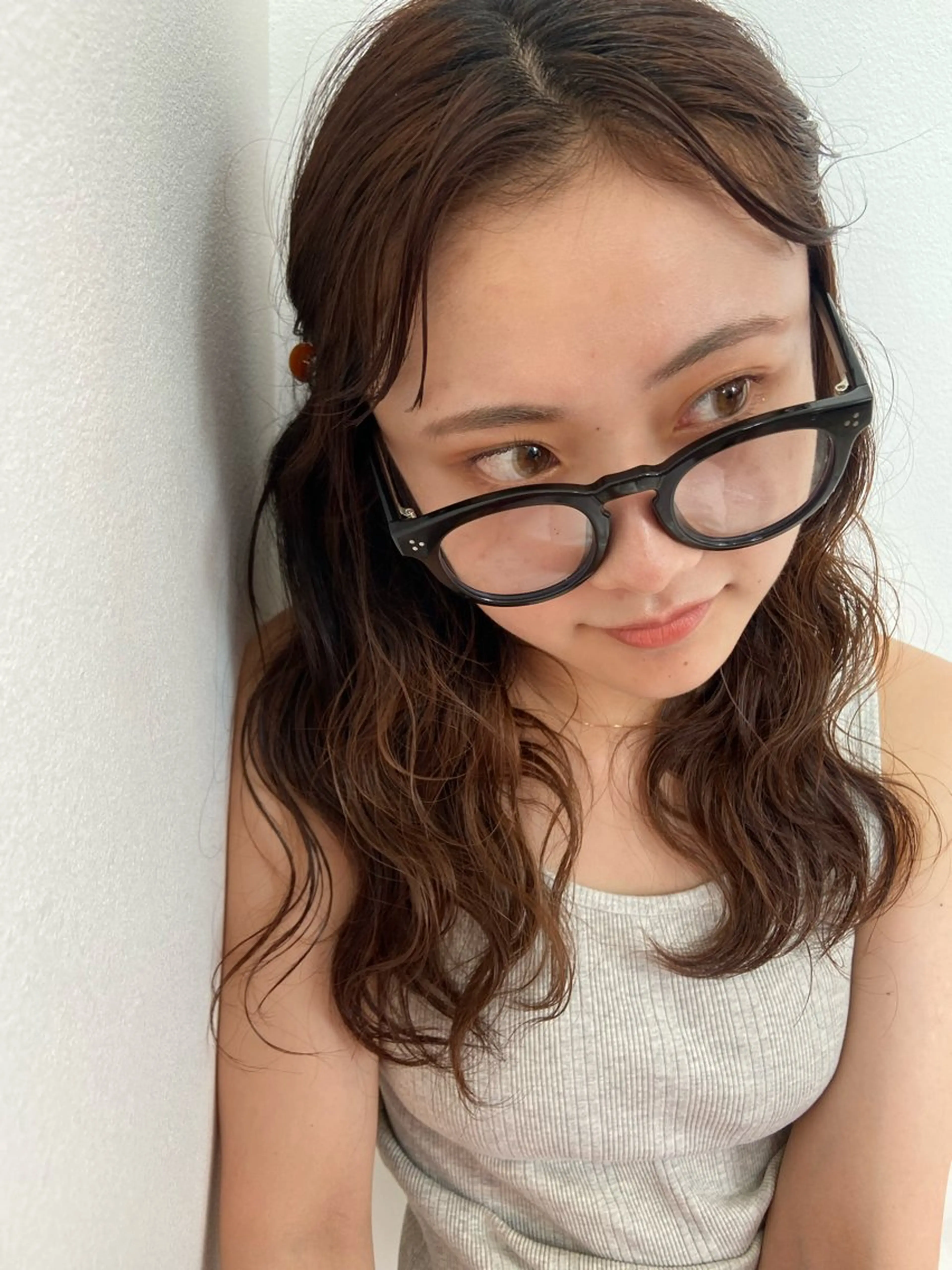 ロング カラー ブラウンカラー オレンジ オレンジブラウン 🌼RENA🌼似合 わせのプロ/まつパのマツエク・マツパデザイン