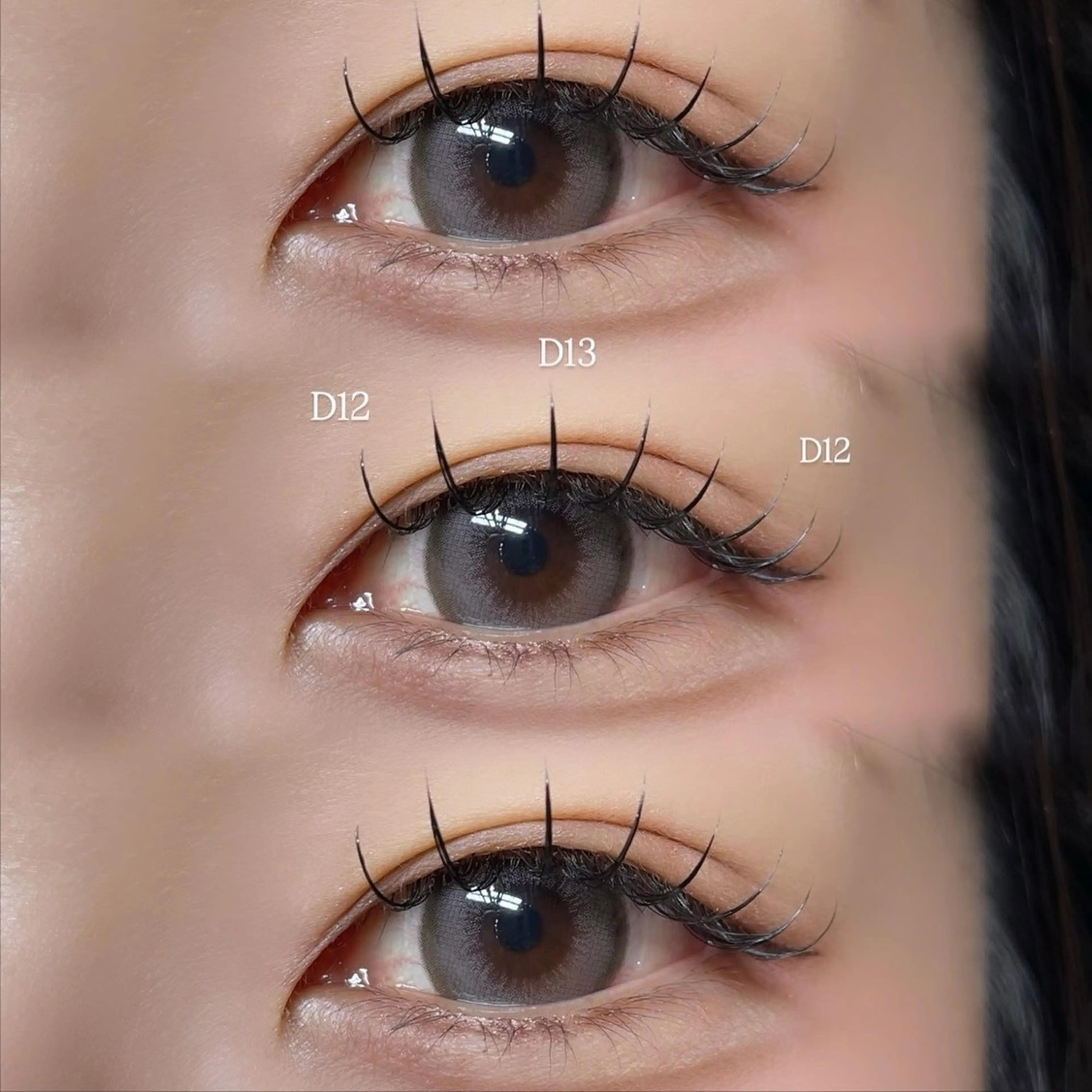 マツエク・マツパ Mell Yuuna ♡パリエク /束感のマツエク・マツパデザイン