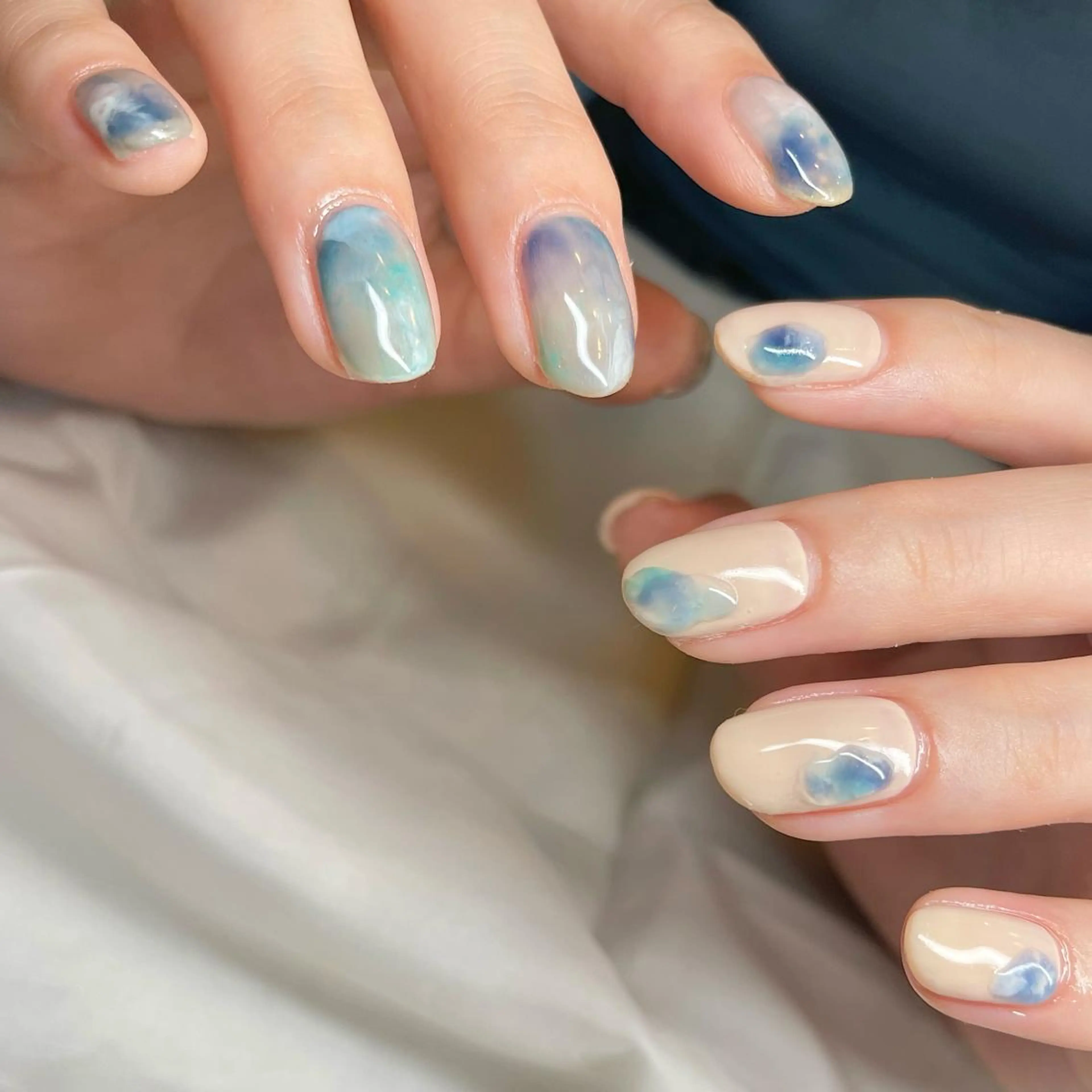 ショート カラー パーマ ヘアアレンジ メンズ キッズ ネイル マツエク・マツパ アイブロウ nail&eye Aoのマツエク・マツパデザイン