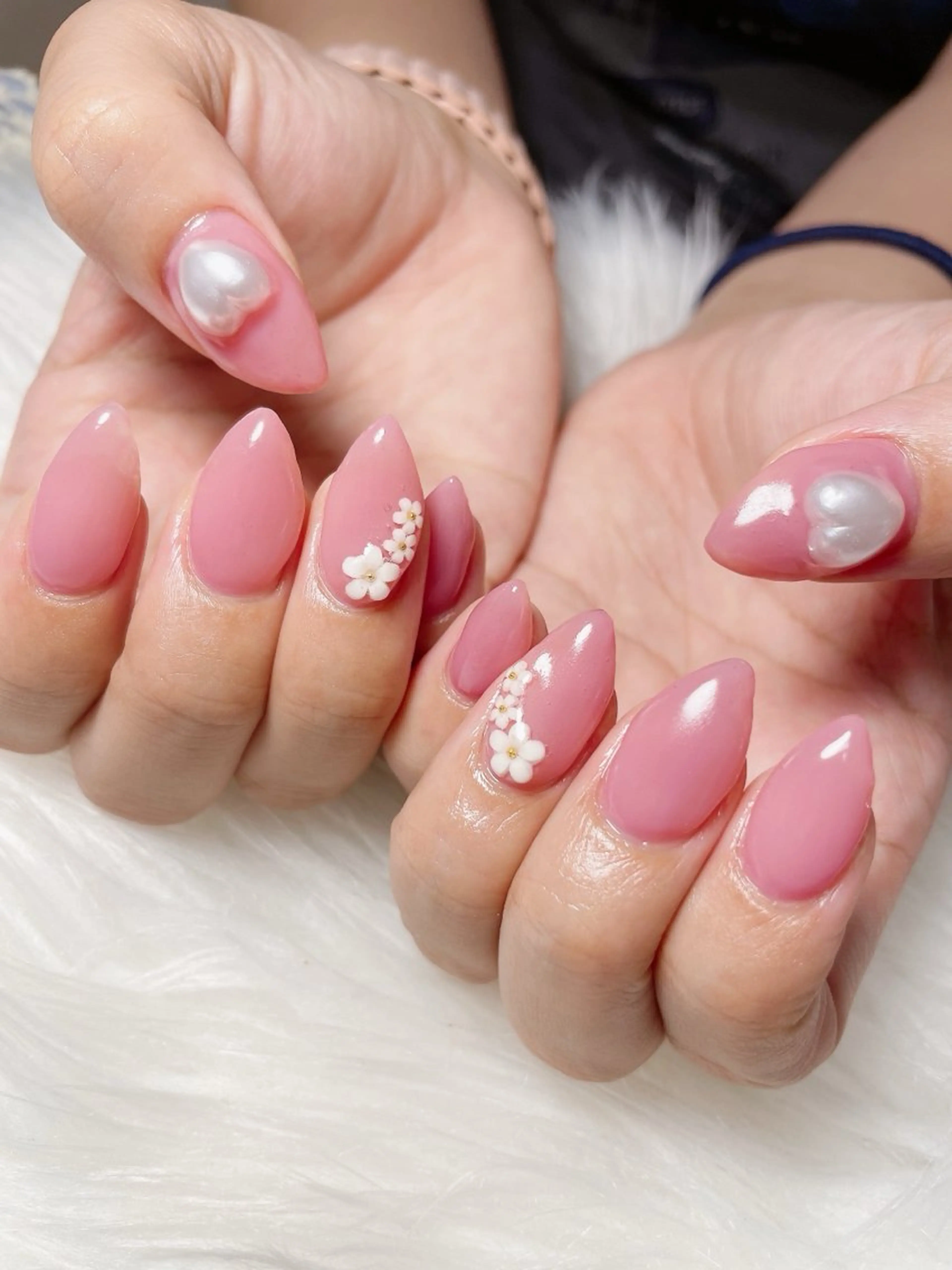 ネイル ハート シンプルネイル nailsalon Rinのネイルデザイン