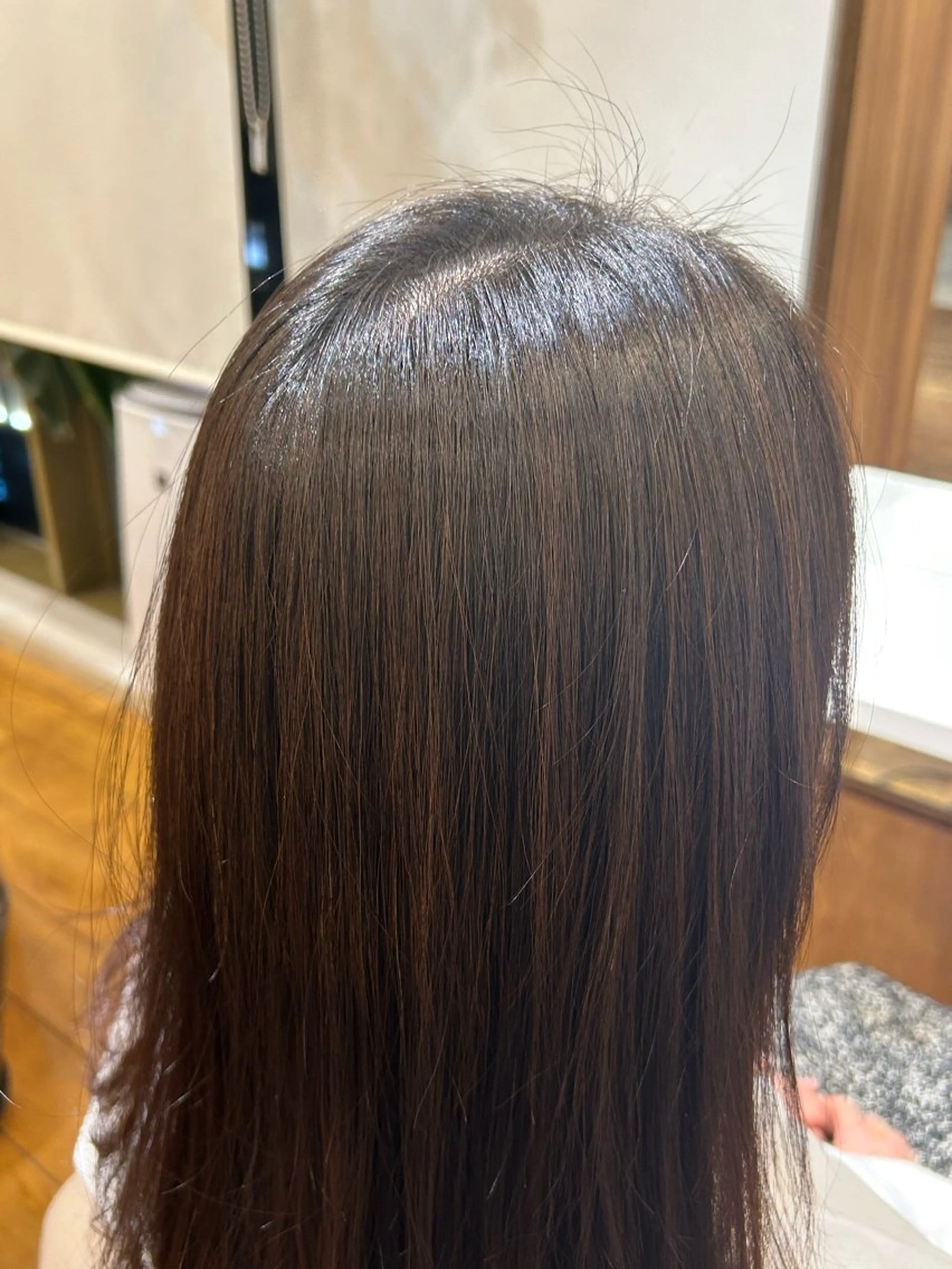 セミロング カラー BEAUTRIUM 穂乃香のヘアスタイル