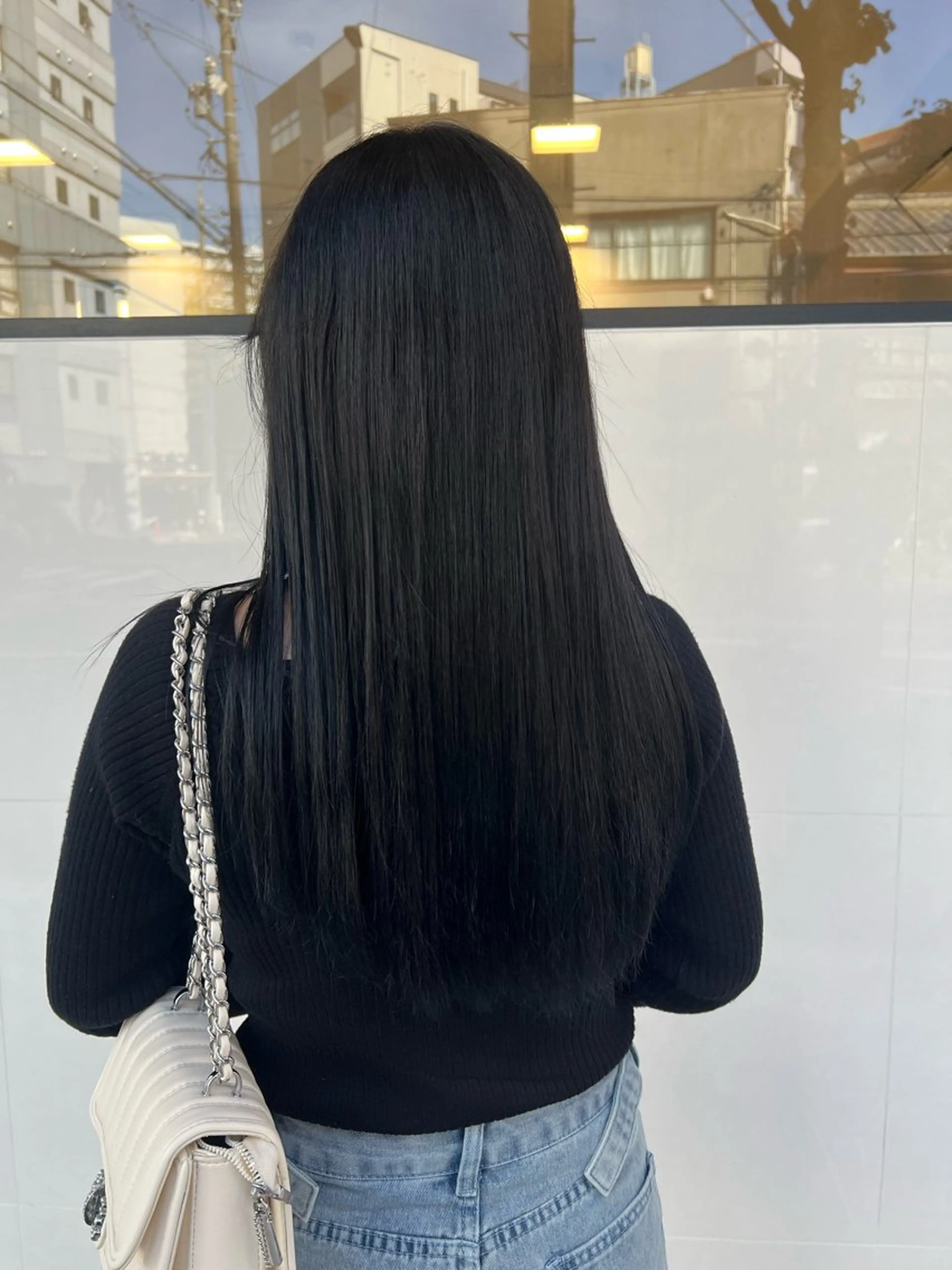 ロング ヘアカラー 木下 寧々のヘアスタイル