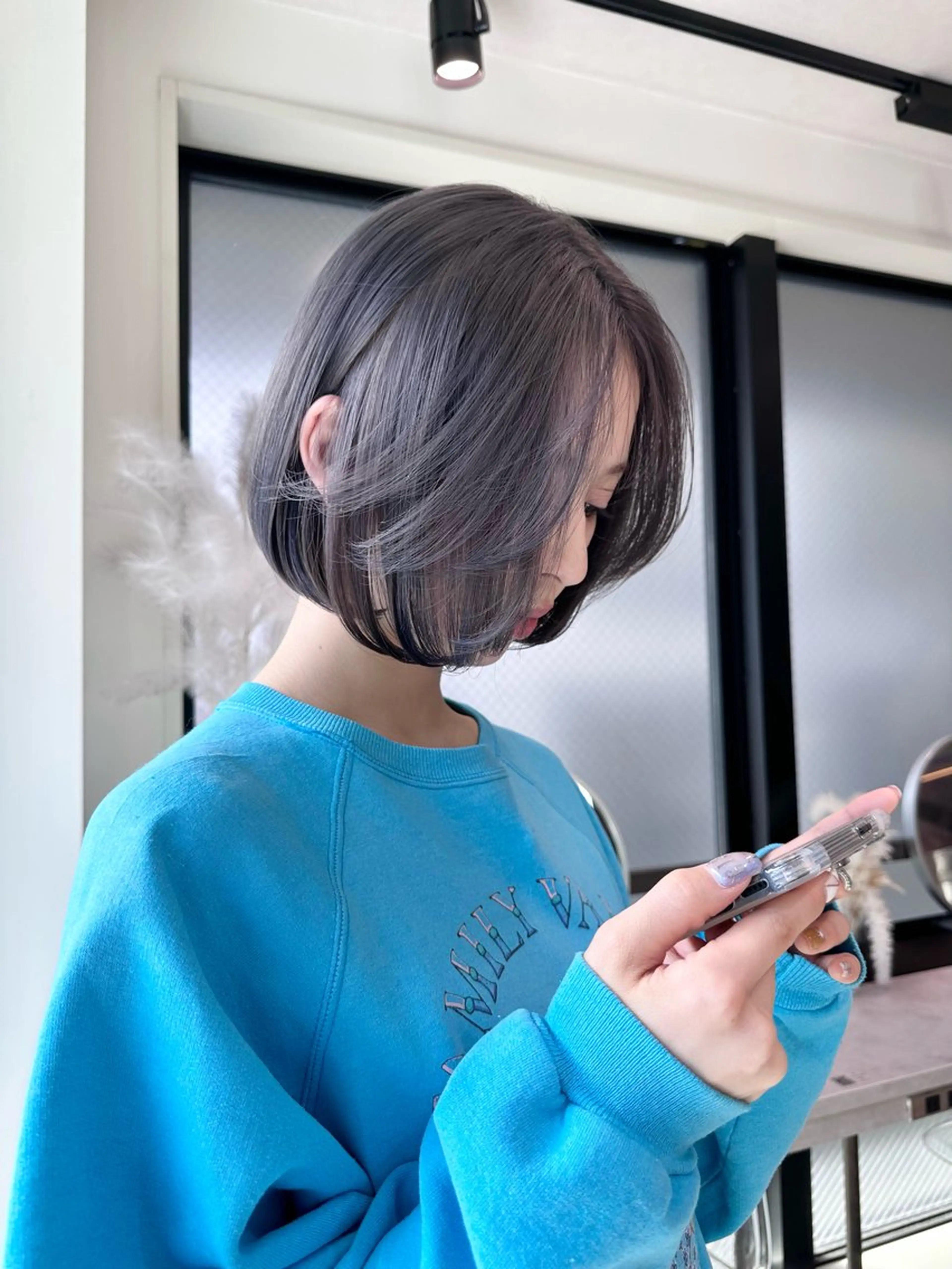 ケアブリーチ+ケアカラーの写真