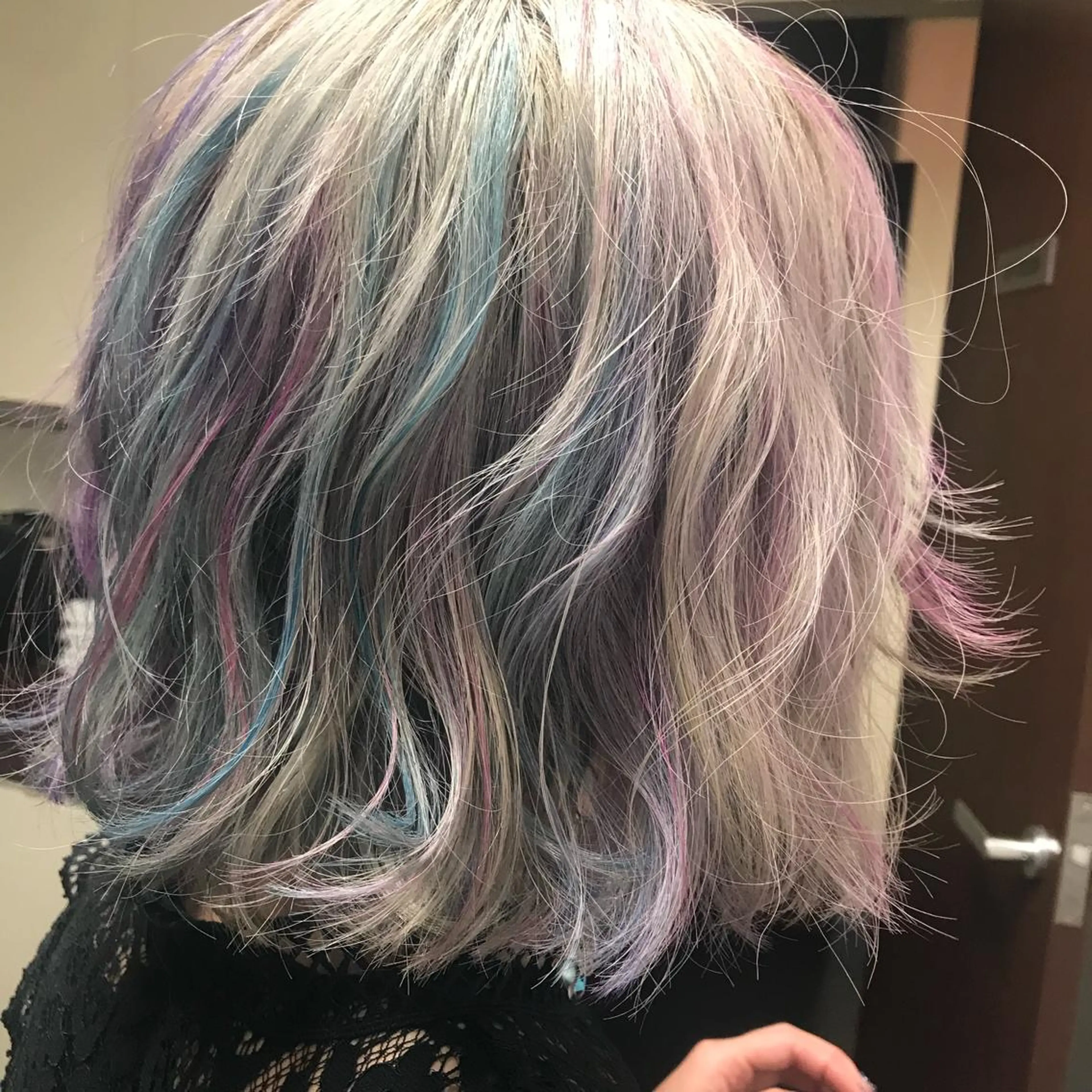 カラー ユニコーンカラー ☺︎ RIHOのヘアスタイル