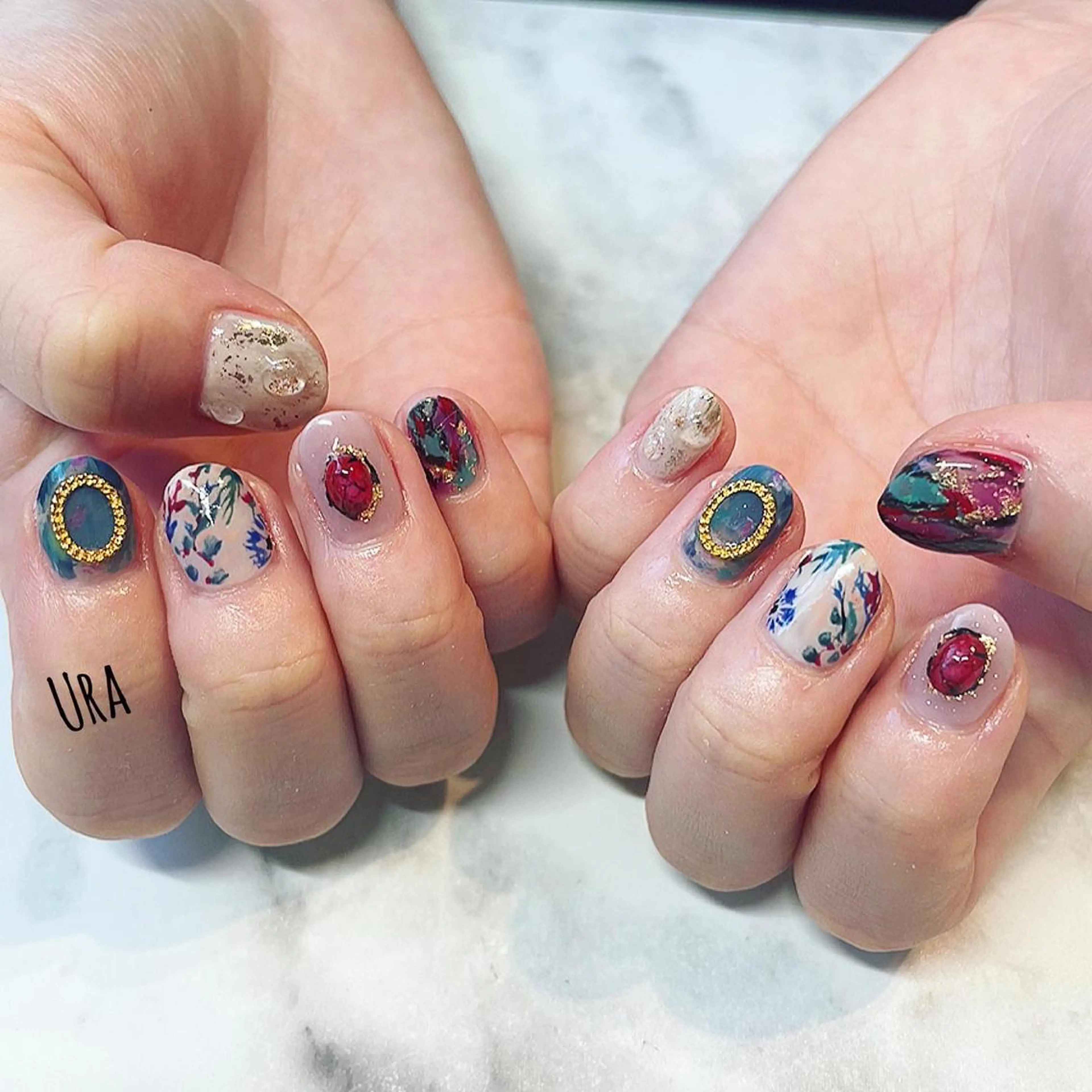 ネイル ハンドネイル UrakoNail 《nail》のネイルデザイン