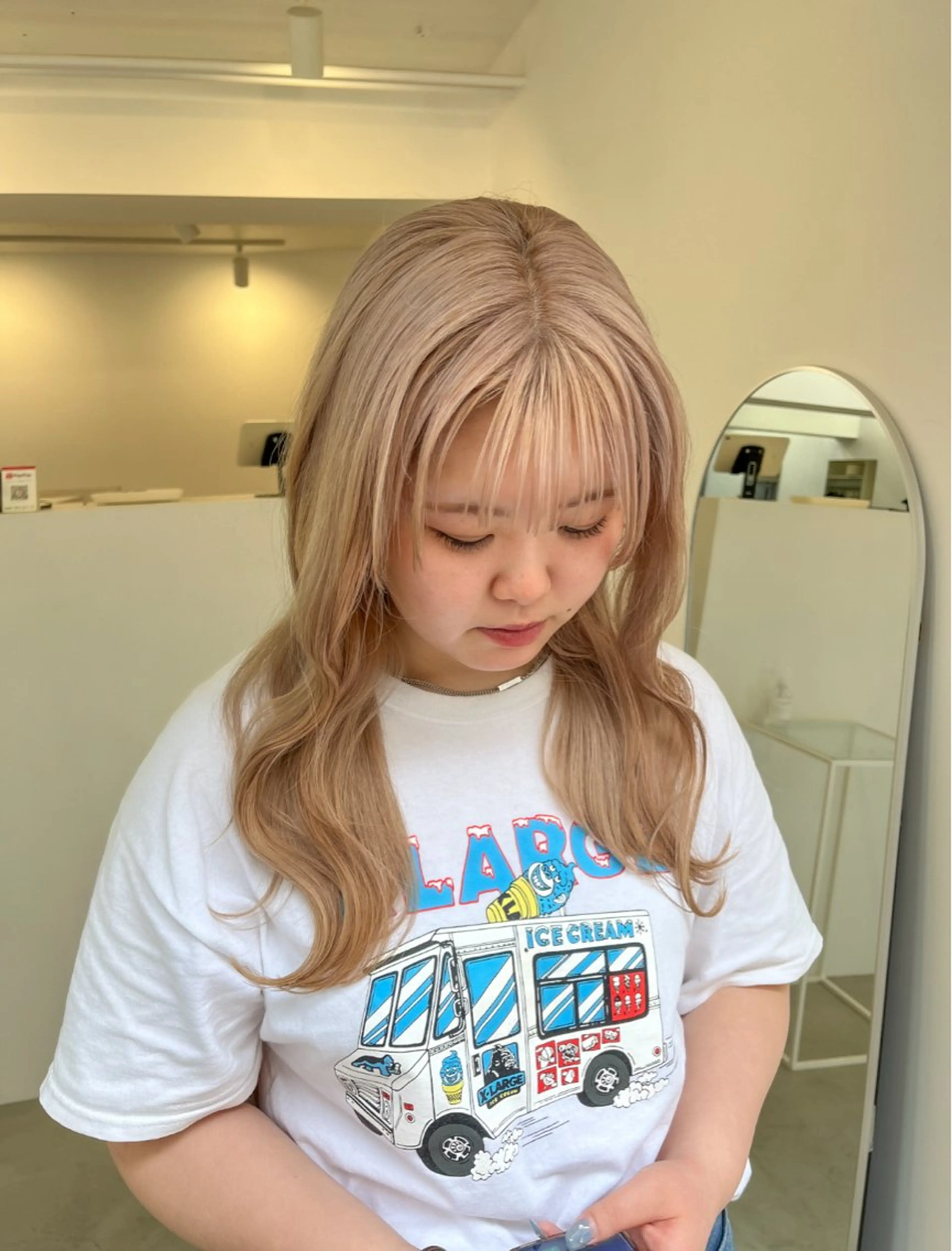 セミロング fit　stand所属・ハルカ/ fit standのヘアスタイル