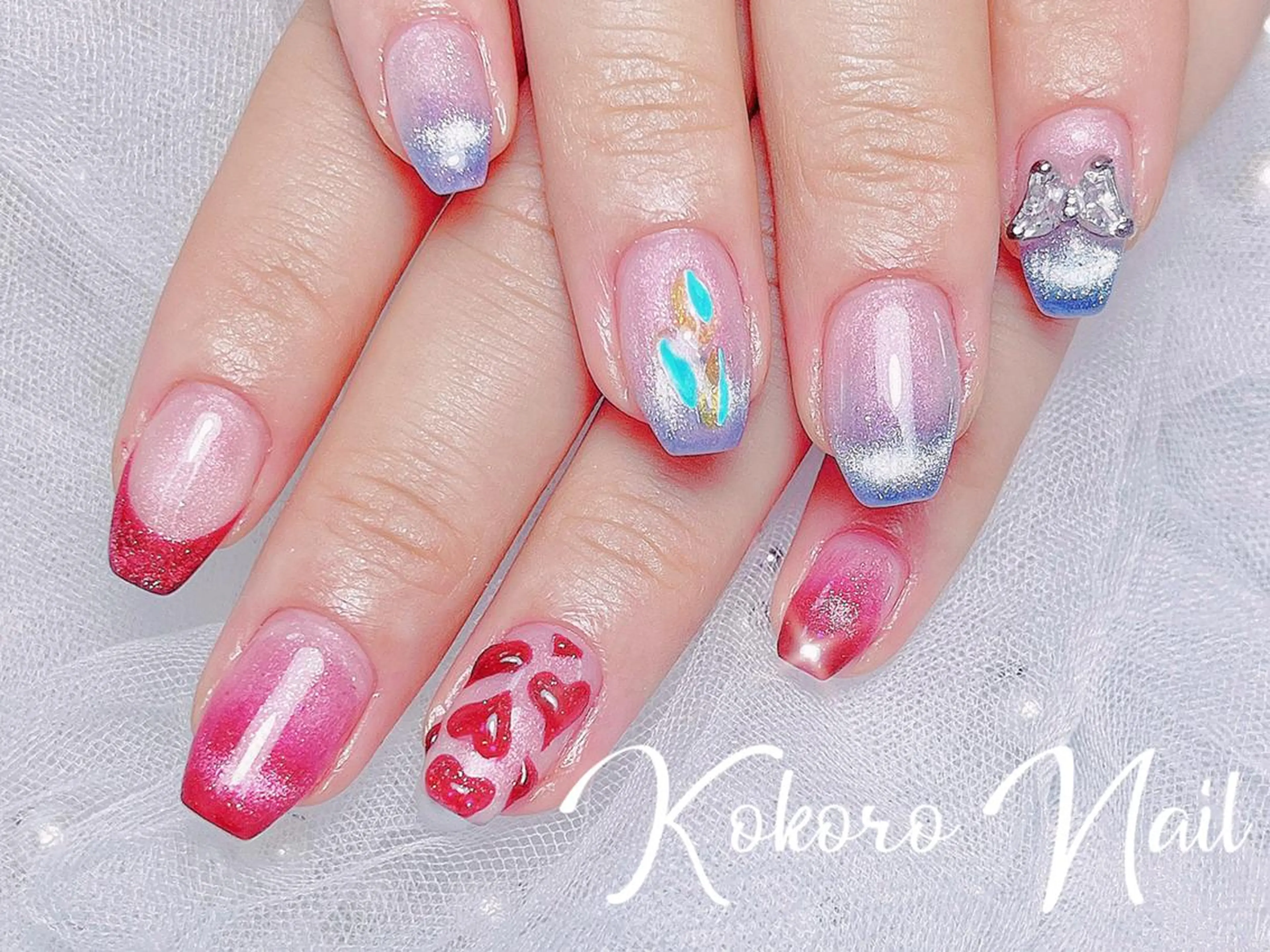 ネイル ハンドネイル 💗KOKORO NAIL💗のネイルデザイン
