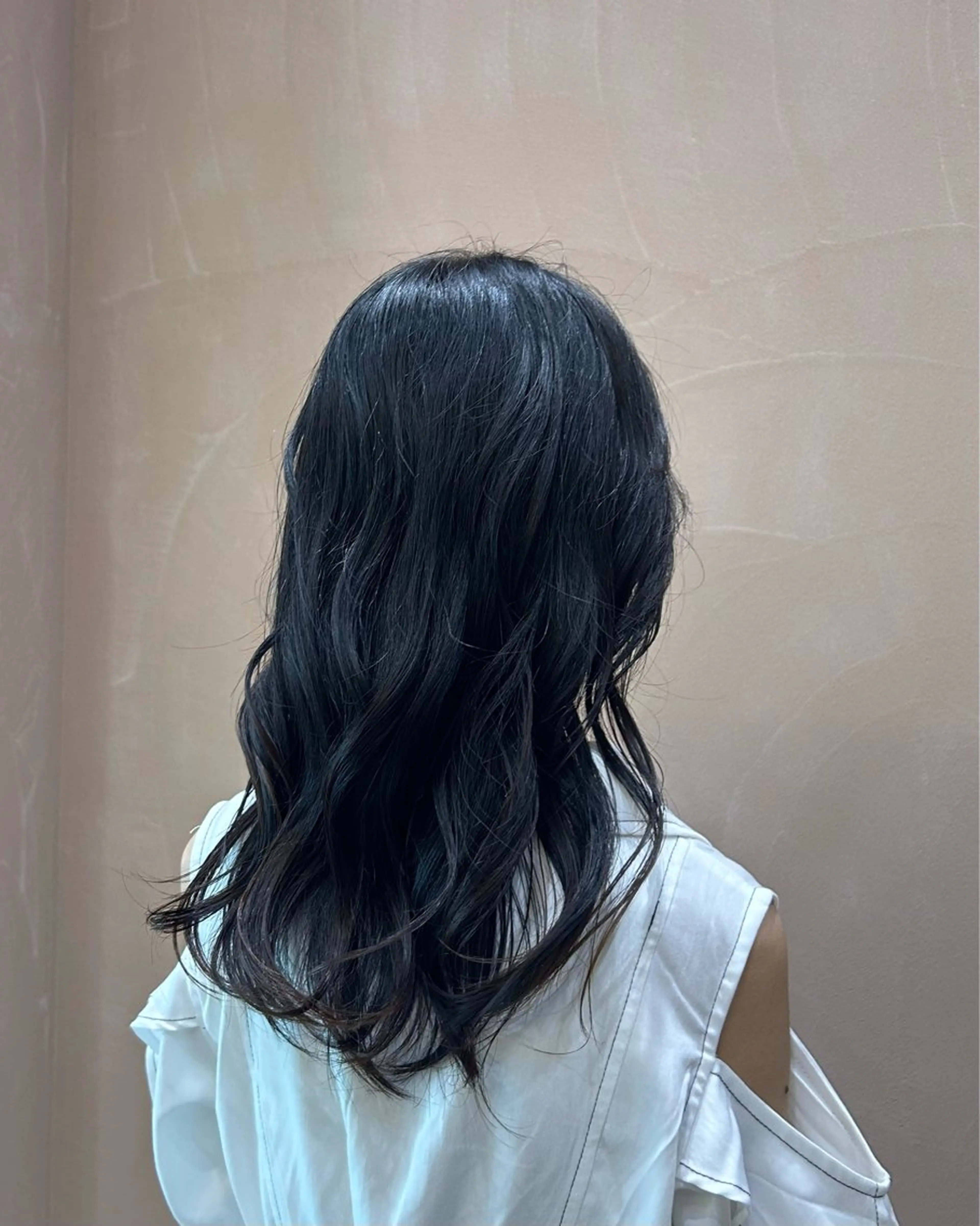 セミロング 🍏あおい 🍏 似合わせカラーのヘアスタイル