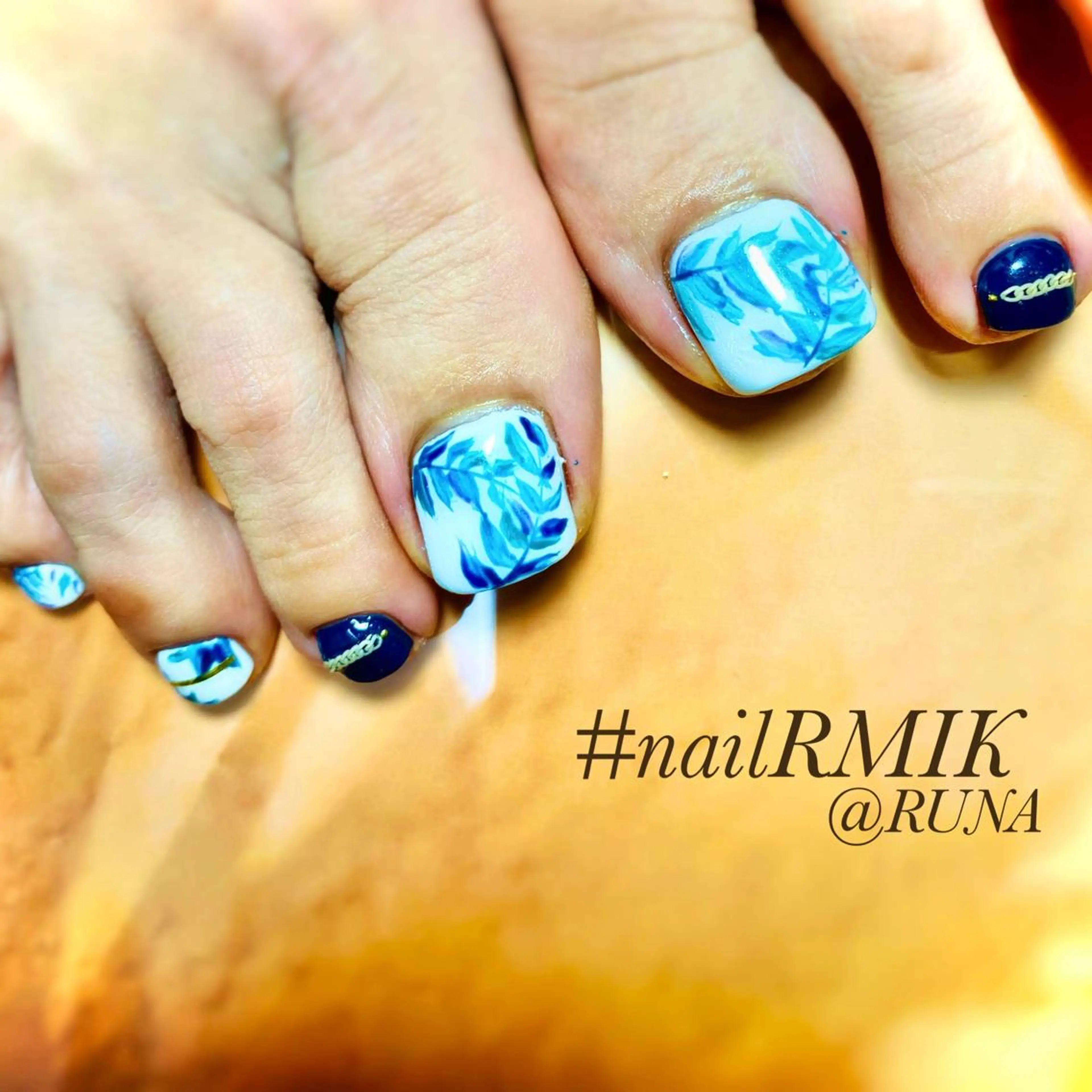ネイル フットネイル nailsalon RMIKのネイルデザイン