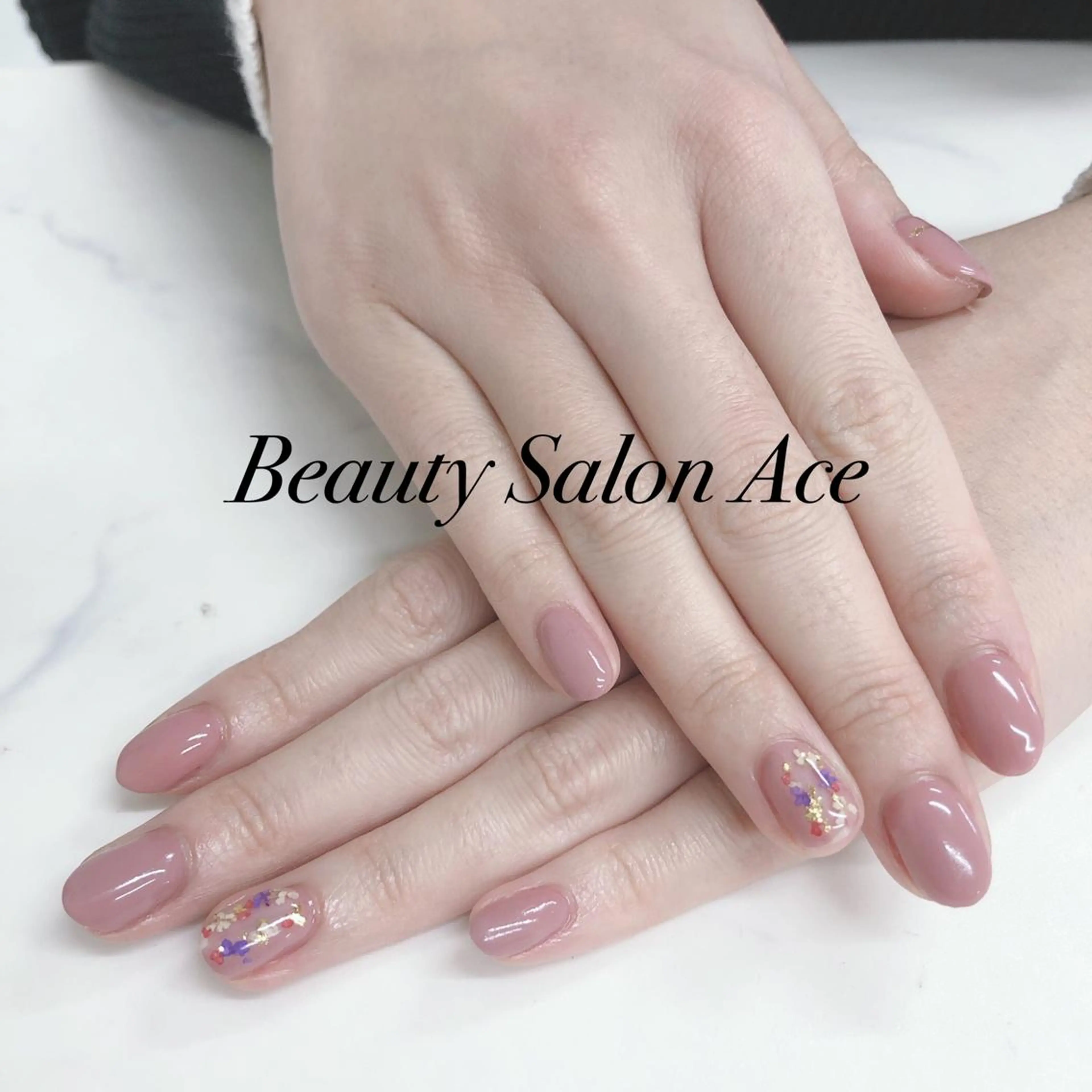 ネイル メンズネイル 春ネイル ハンドネイル ハンドケア Beauty Salon Ace（ネイルサロン　エース）所属・池袋フィルイン Ace♡長さだしのネイルデザイン