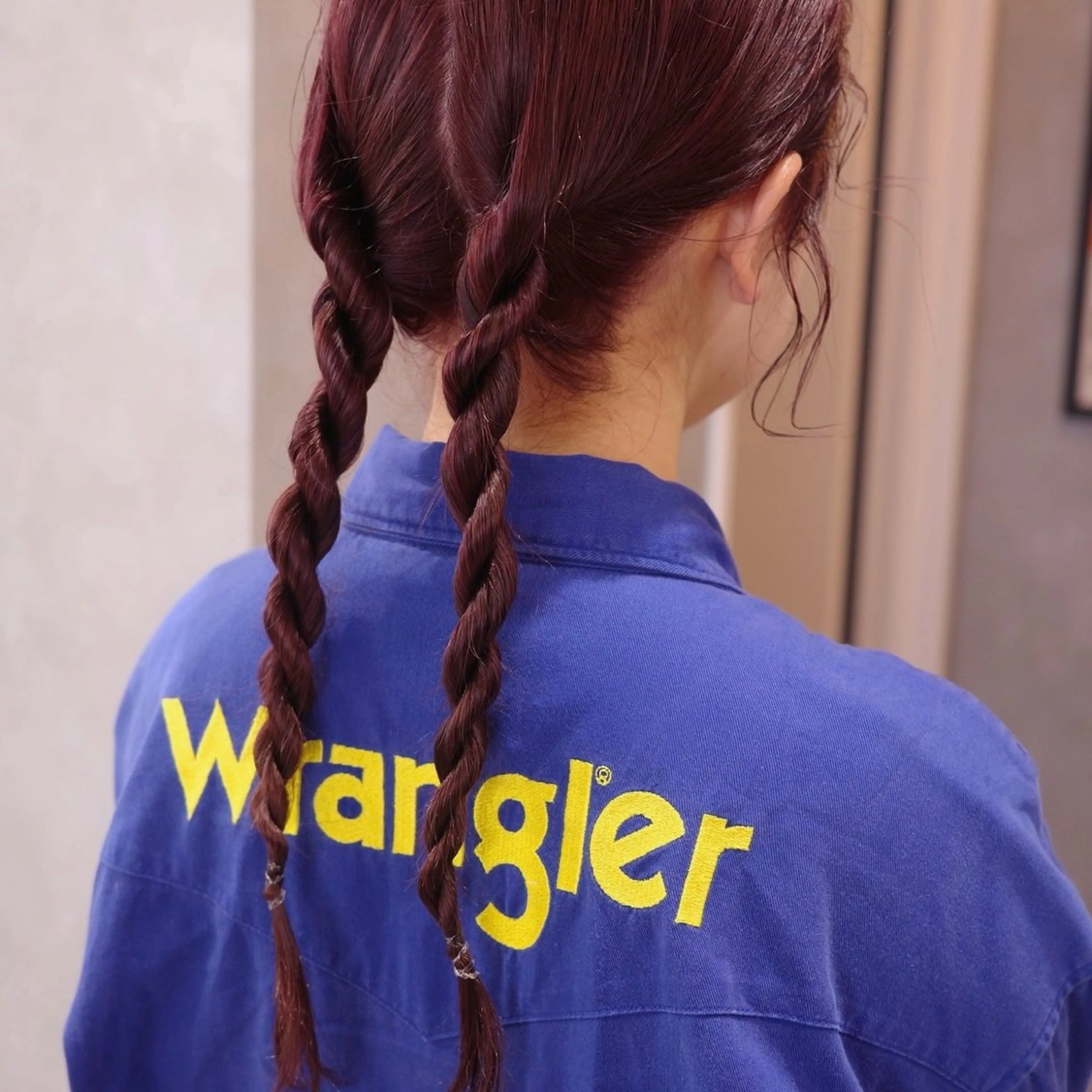 ロング カラー ヘアカラー arisa/暖色 /伏見/レイヤーのヘアスタイル