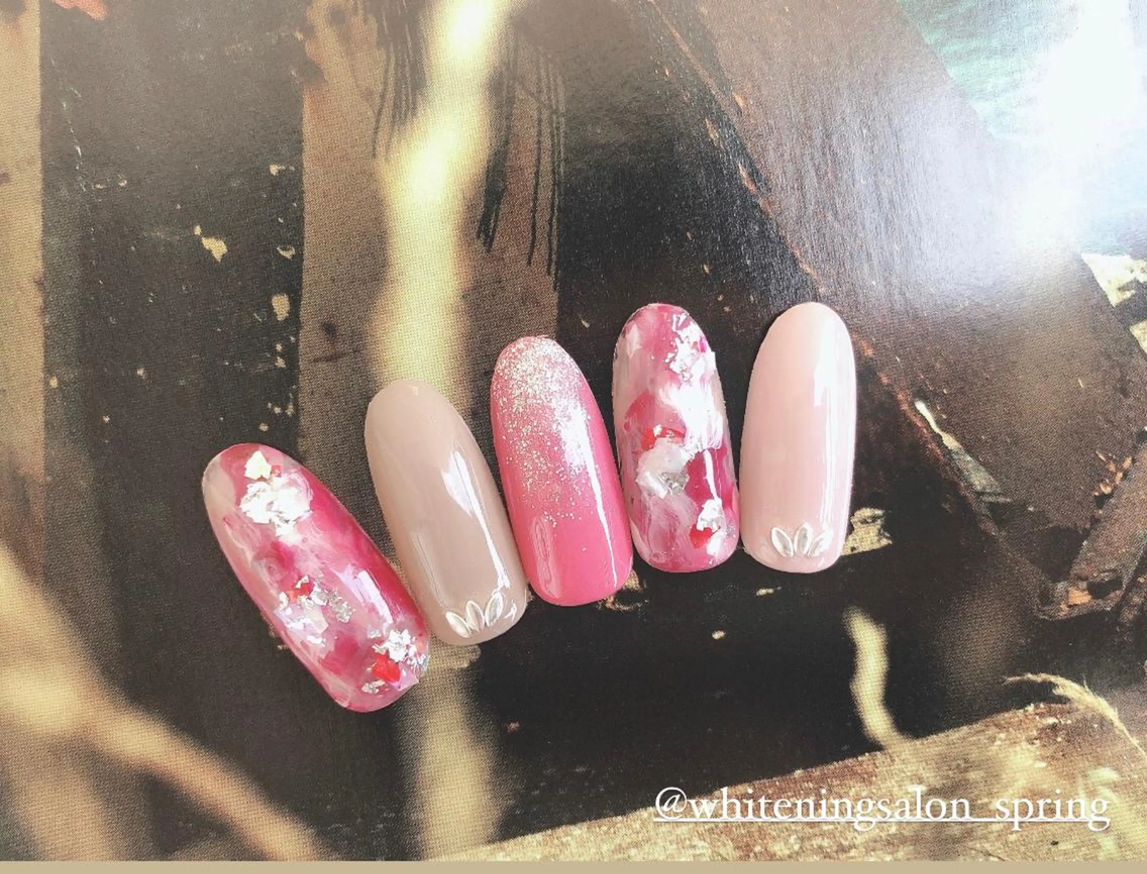 ネイル 冬ネイル Nakao Hitomiのネイルデザイン