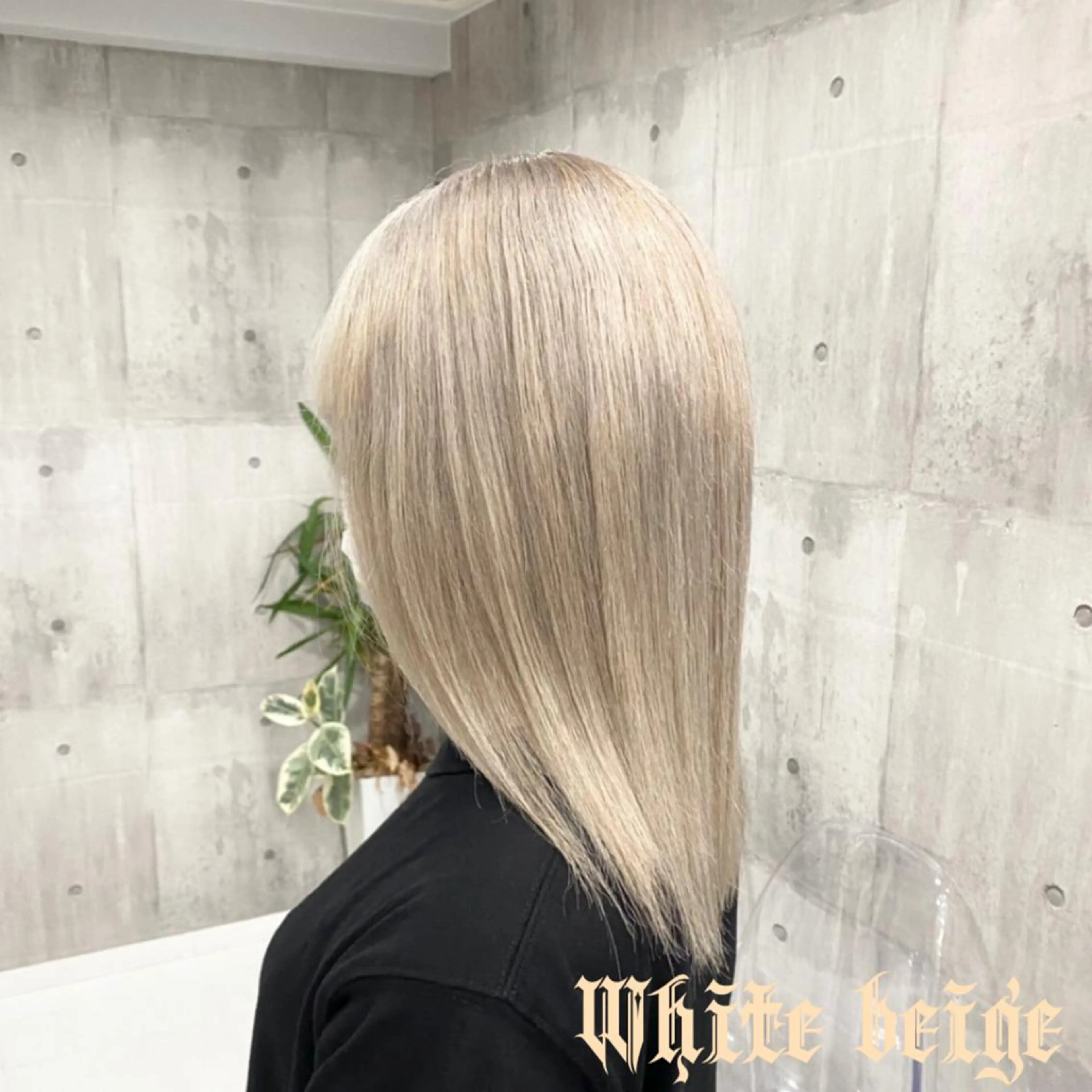 セミロング カラー シールエクステ アクアカラー ブリーチ ケアブリーチ ダブルカラー 似合わせパーマ🔥 渡邉愛斗のヘアスタイル