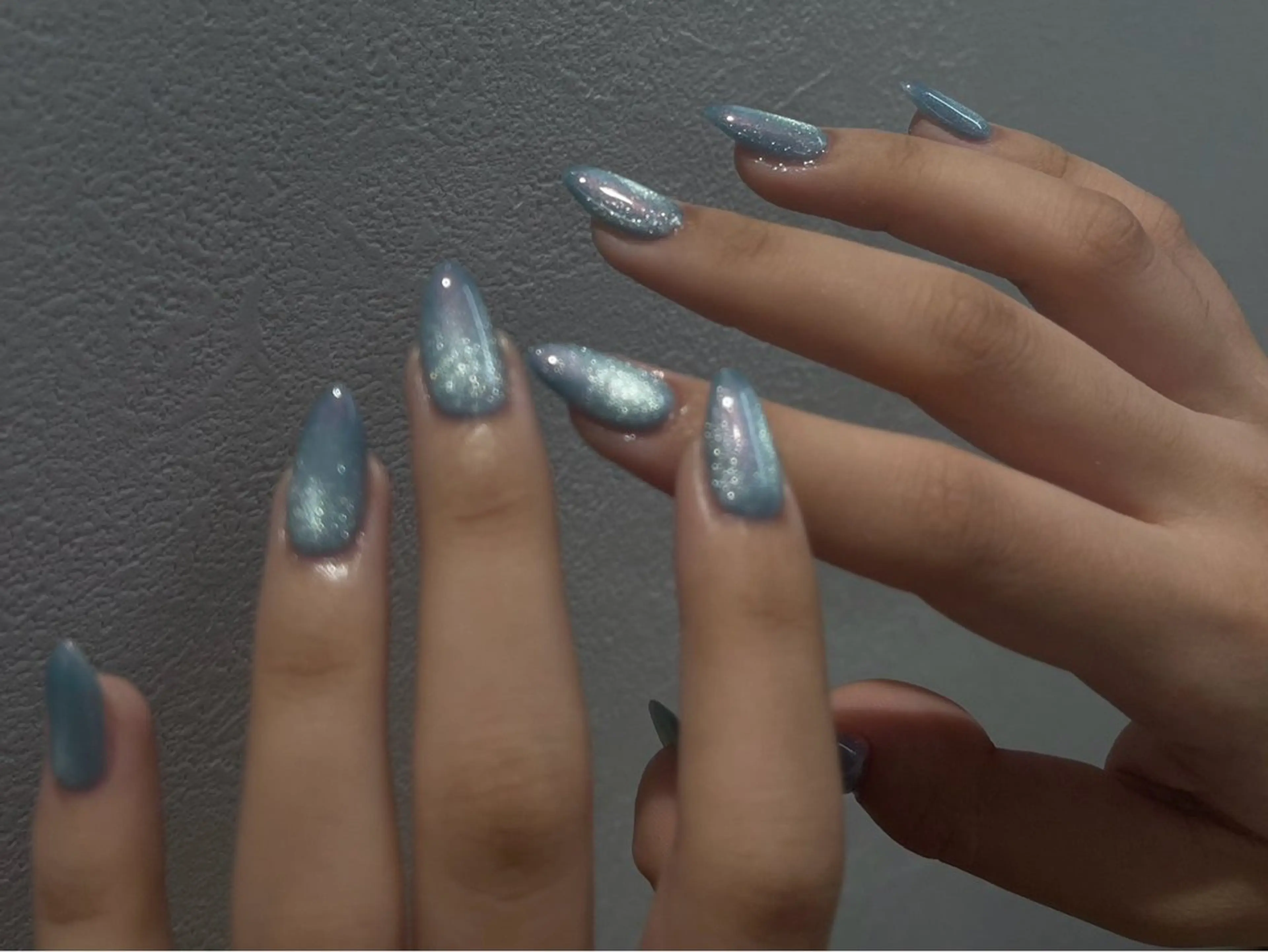 ネイル チークネイル フレンチネイル 韓国ネイル マグネットネイル 持ち込み ハンドネイル Hi nail 【ハイネイル】池袋のネイルデザイン