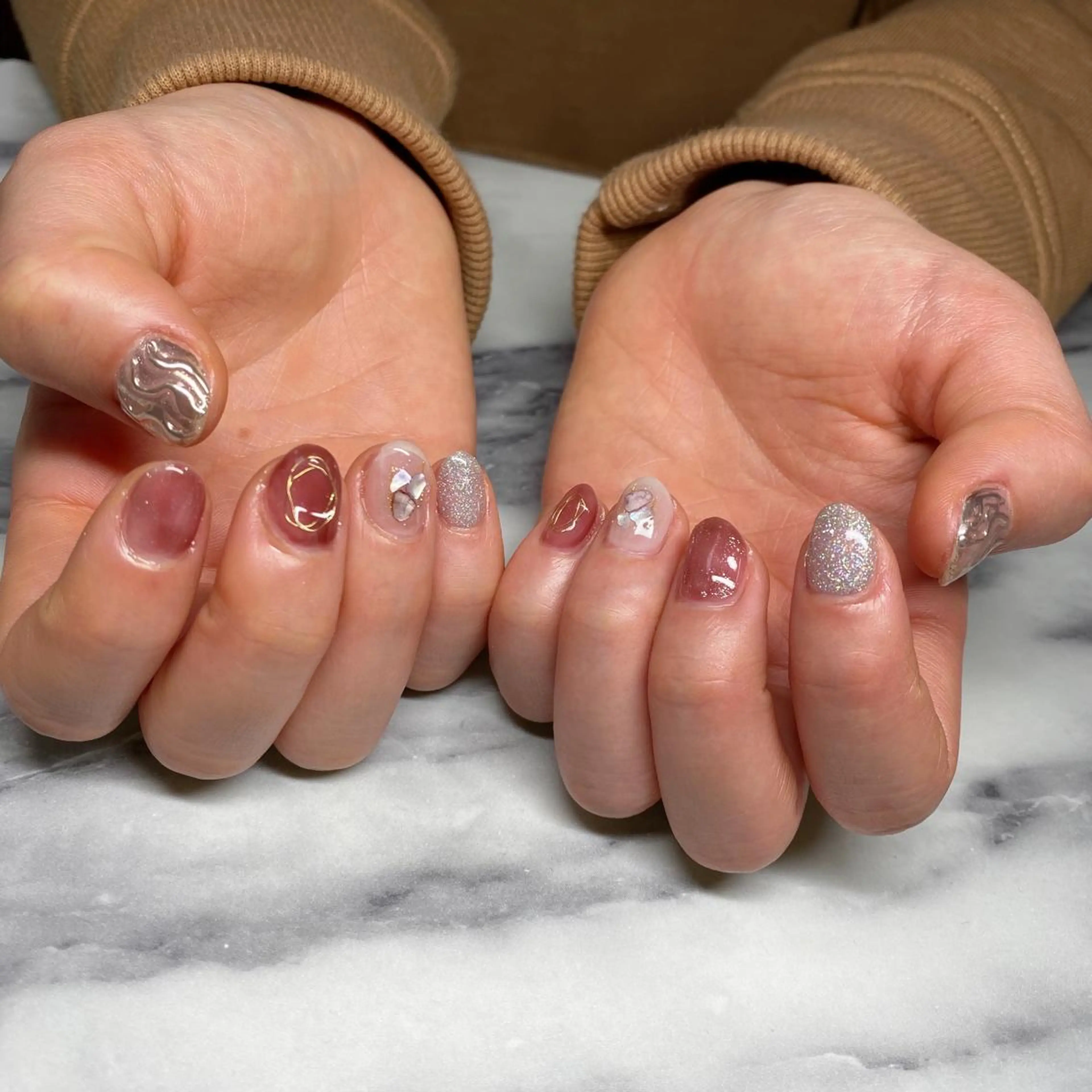 ネイル ハンドネイル ND  NAIL Ayakaのネイルデザイン