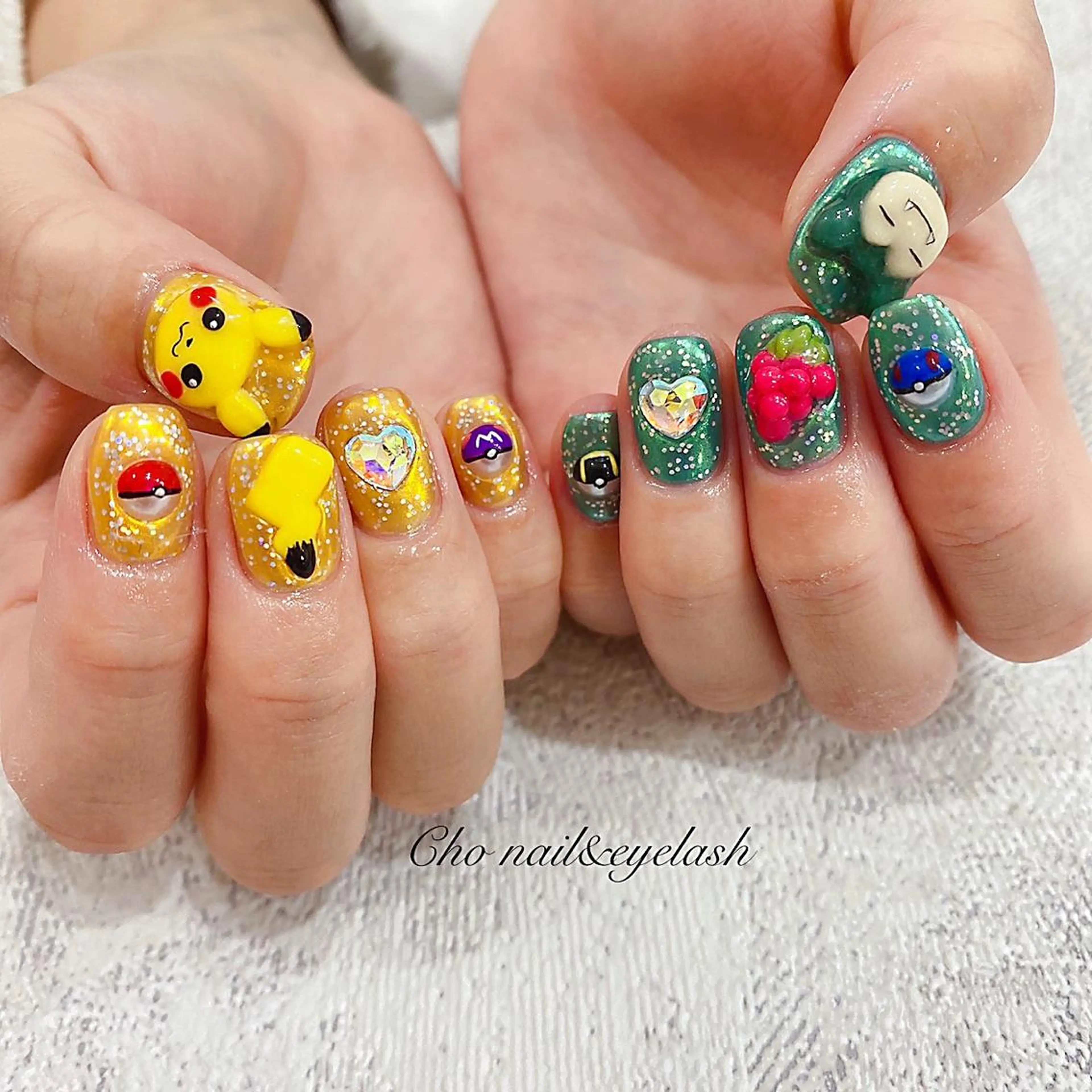 ショート ネイル ハンドネイル cho nailのネイルデザイン