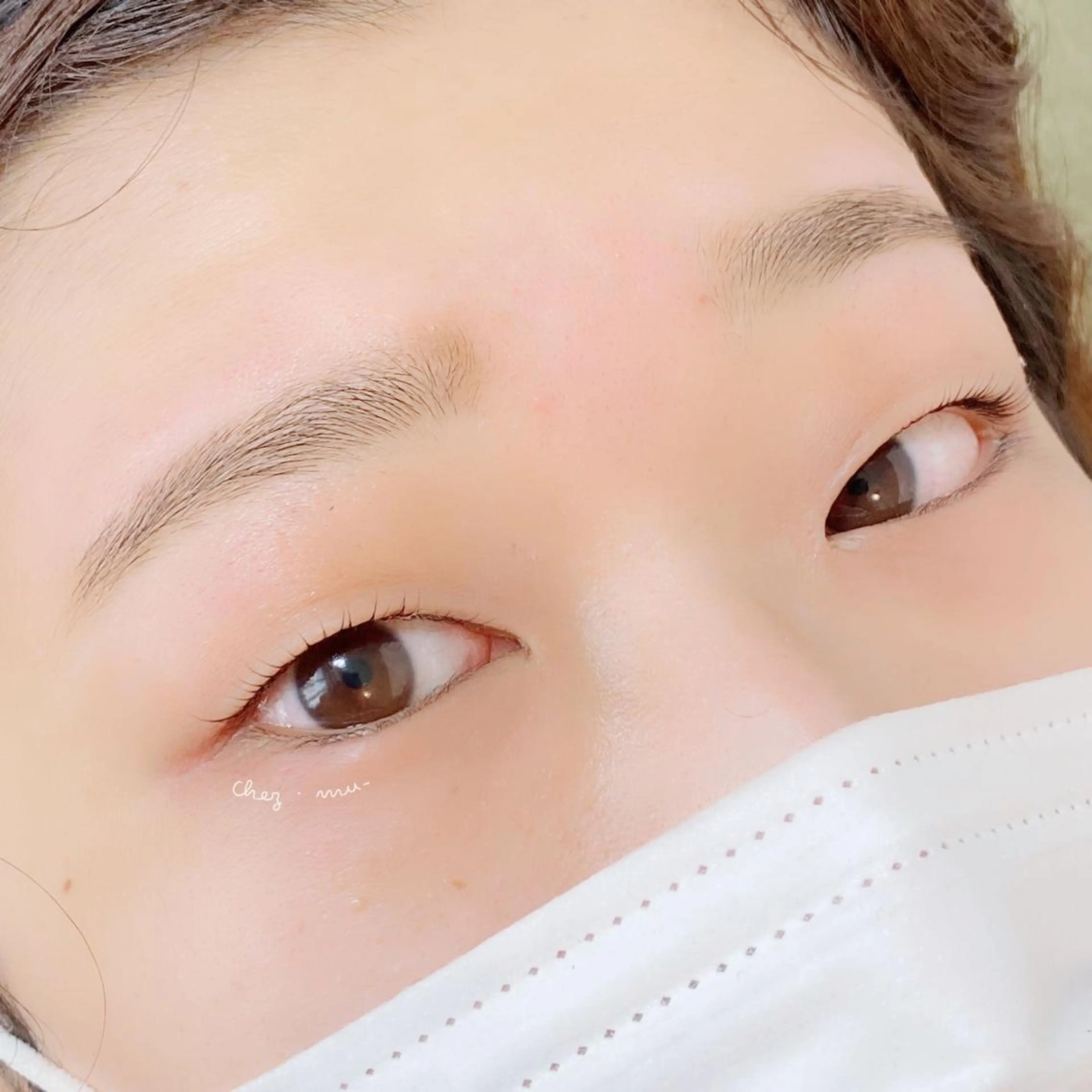 マツエク・マツパ まつげパーマ 一重×まつ毛パーマ eyetime所属・eyetime＊ 田中のマツエク・マツパデザイン