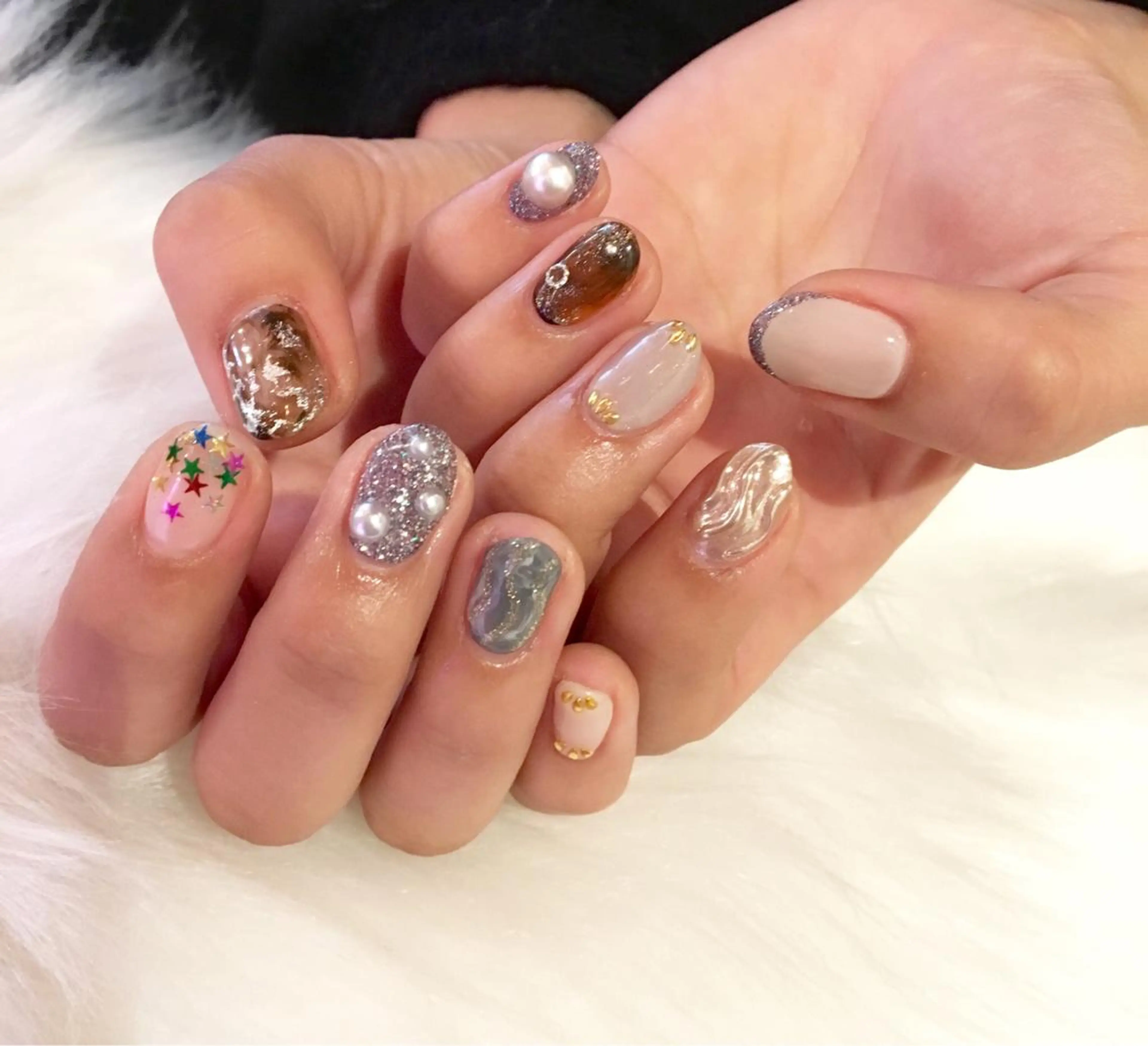 ネイル revia所属・ERI Nailistのネイルデザイン