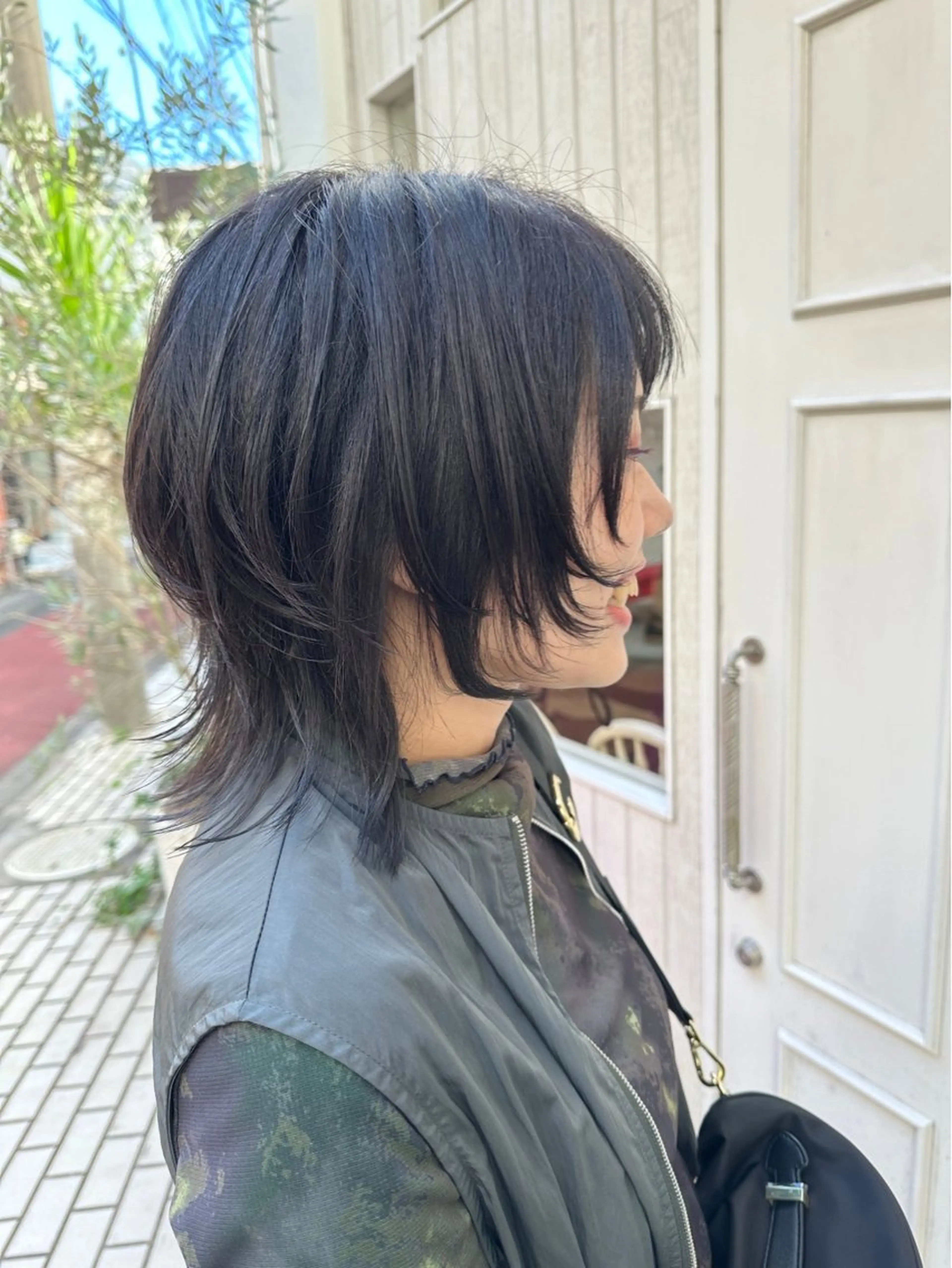 ショート 韓国風カラー ハイライト 韓国風ヘア ウルフカット 💈Blanco💈 カラー&ケア🌈のヘアスタイル